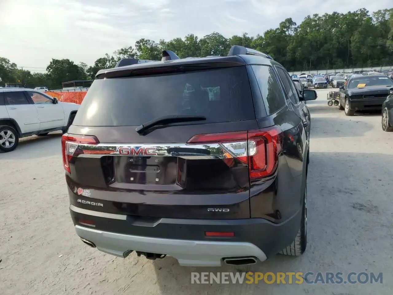 6 fotografías del automóvil dañado 1GKKNULS8LZ208369 GMC ACADIA 2020