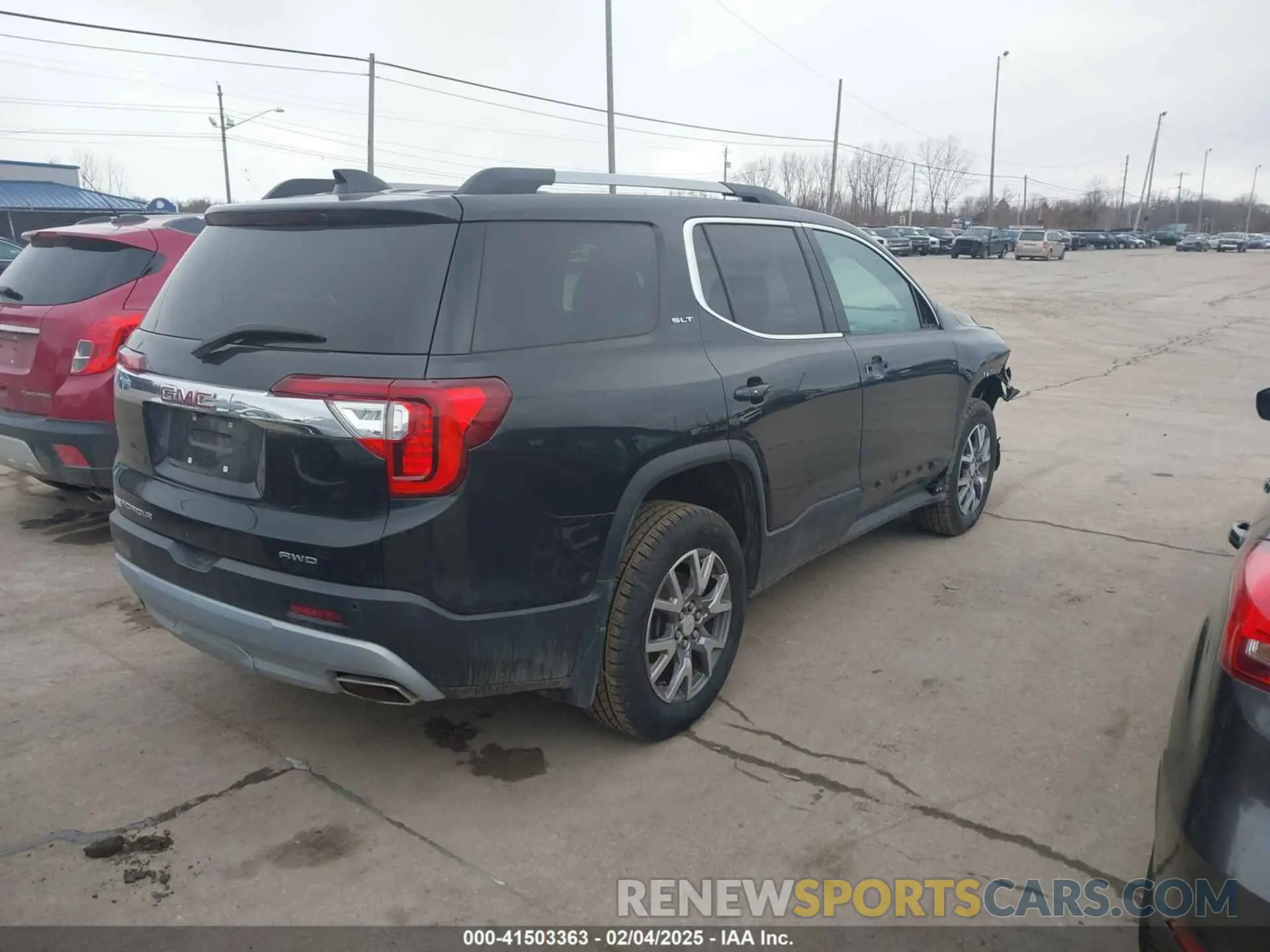 4 fotografías del automóvil dañado 1GKKNULS9LZ160798 GMC ACADIA 2020