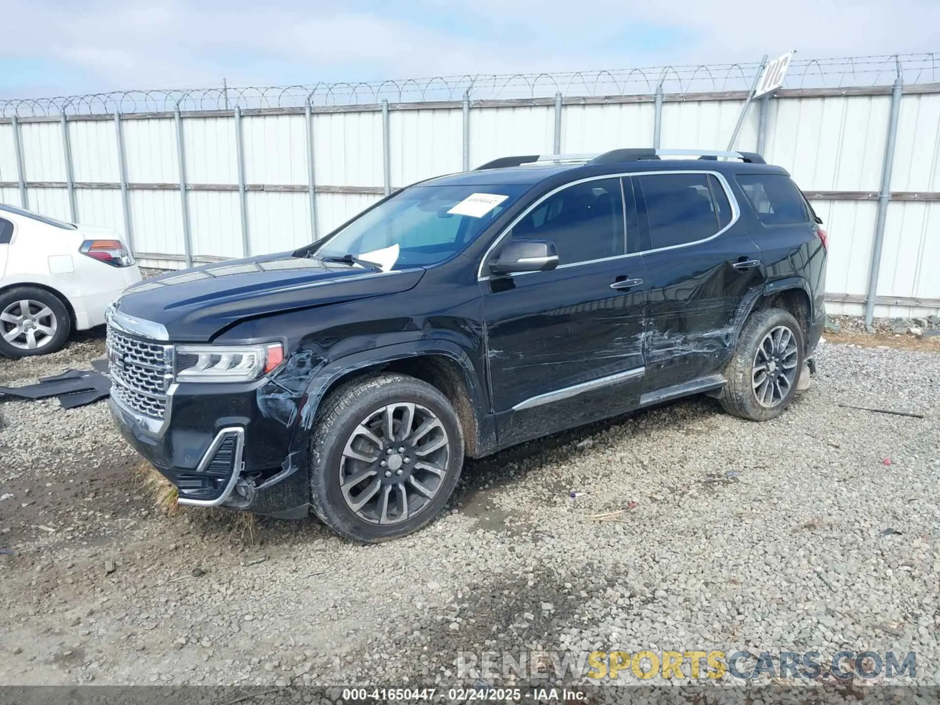 2 fotografías del automóvil dañado 1GKKNXLS0LZ114519 GMC ACADIA 2020