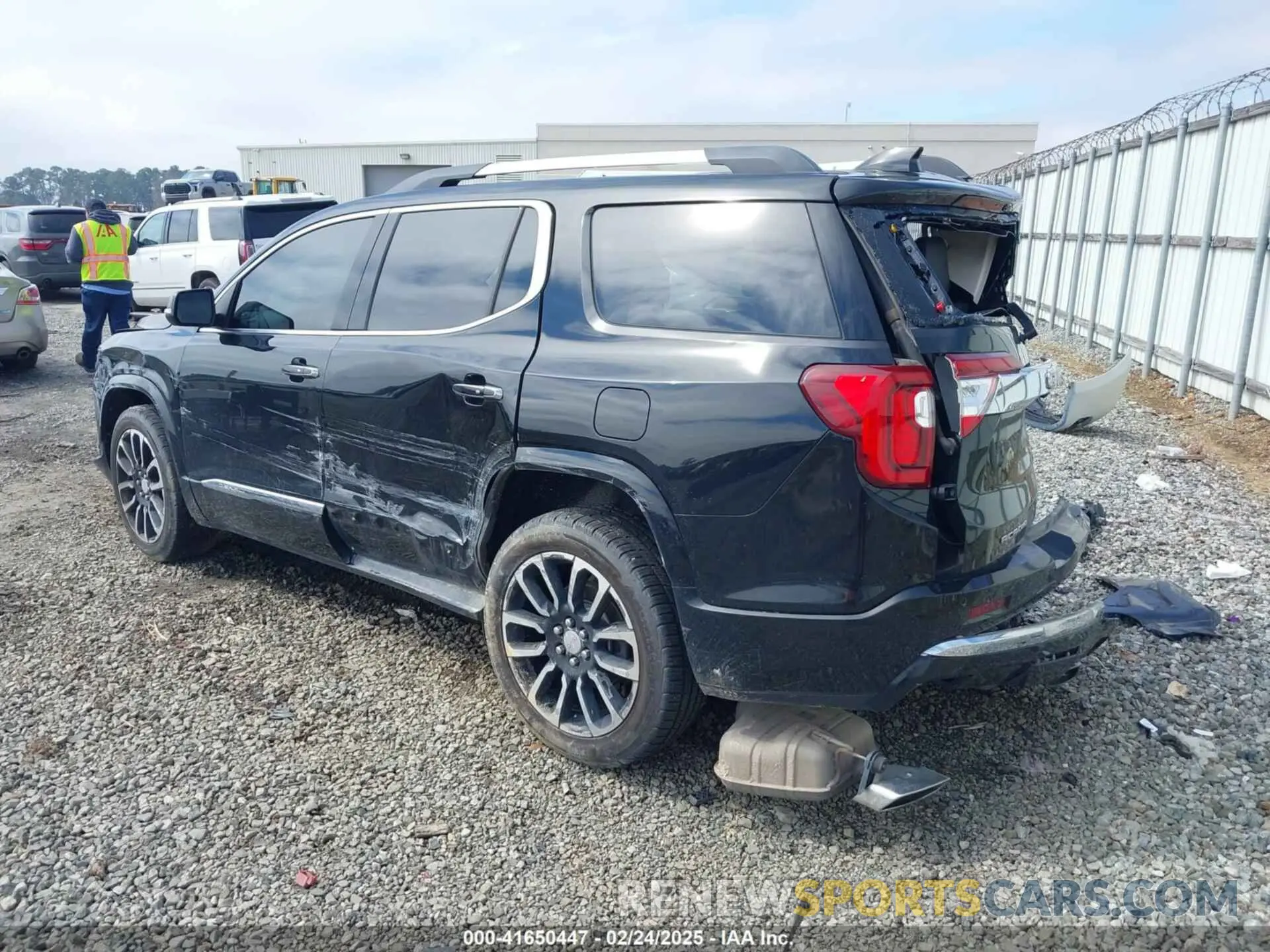 3 fotografías del automóvil dañado 1GKKNXLS0LZ114519 GMC ACADIA 2020