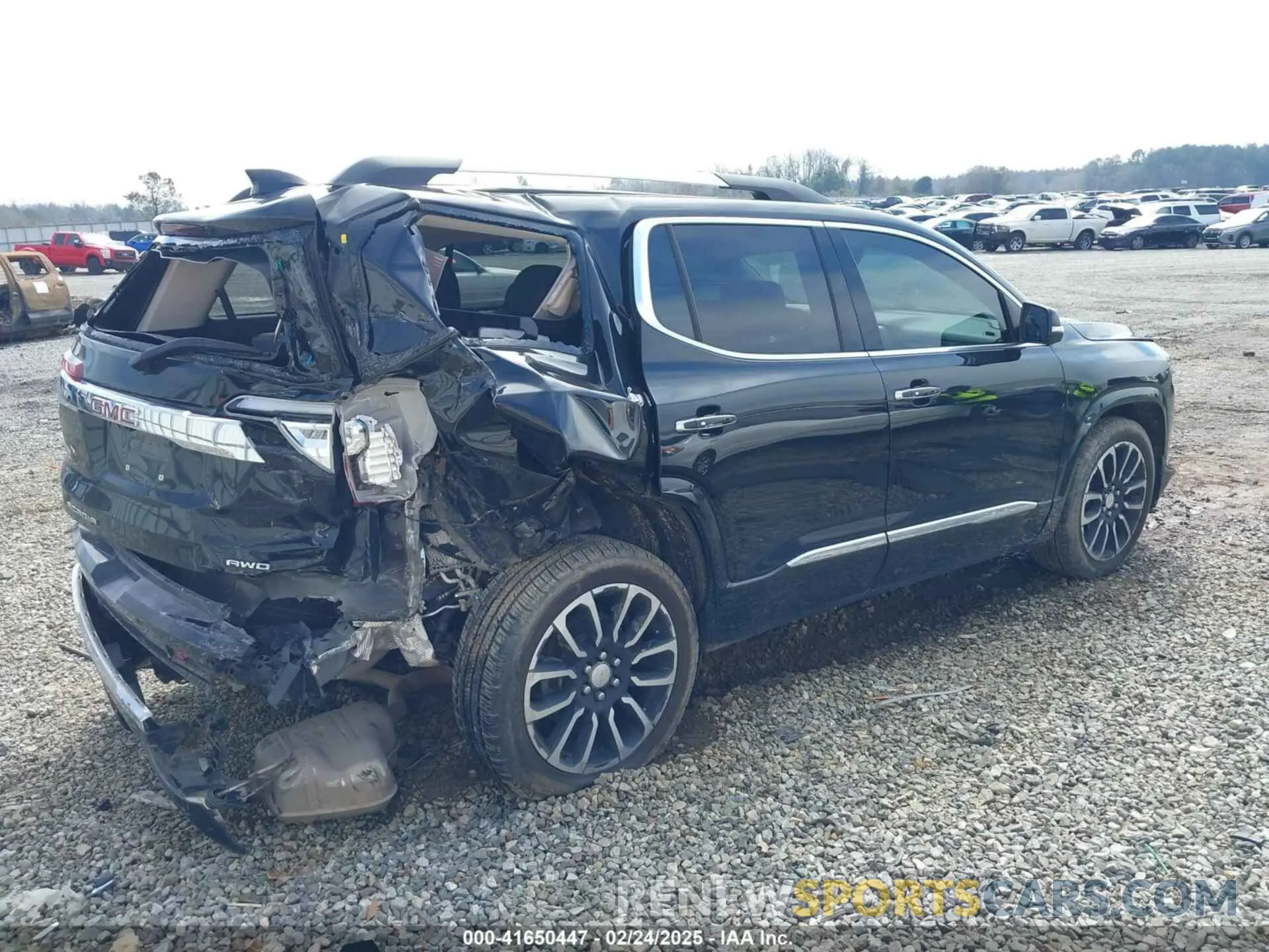 4 fotografías del automóvil dañado 1GKKNXLS0LZ114519 GMC ACADIA 2020