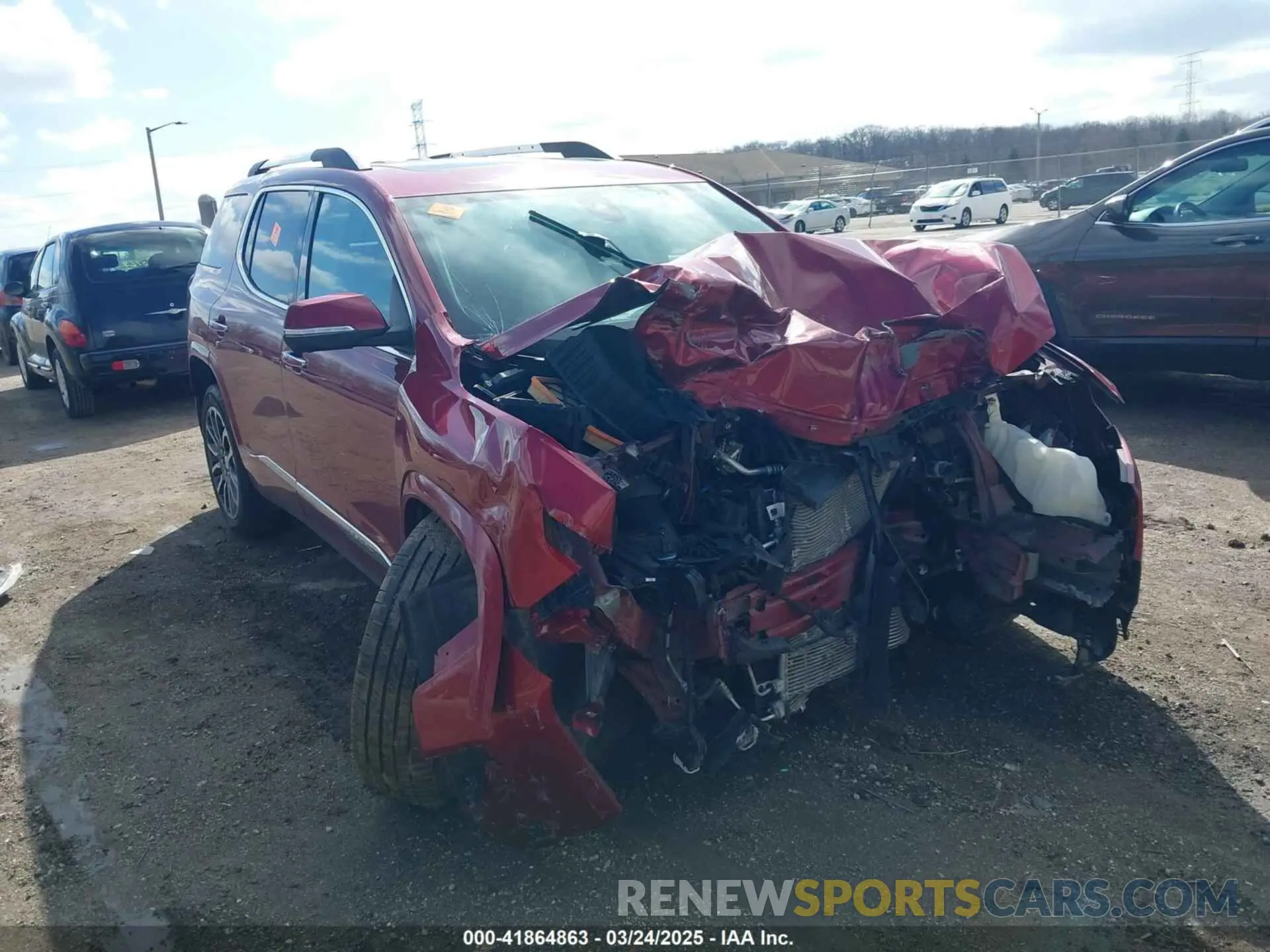 1 fotografías del automóvil dañado 1GKKNXLS3LZ143383 GMC ACADIA 2020