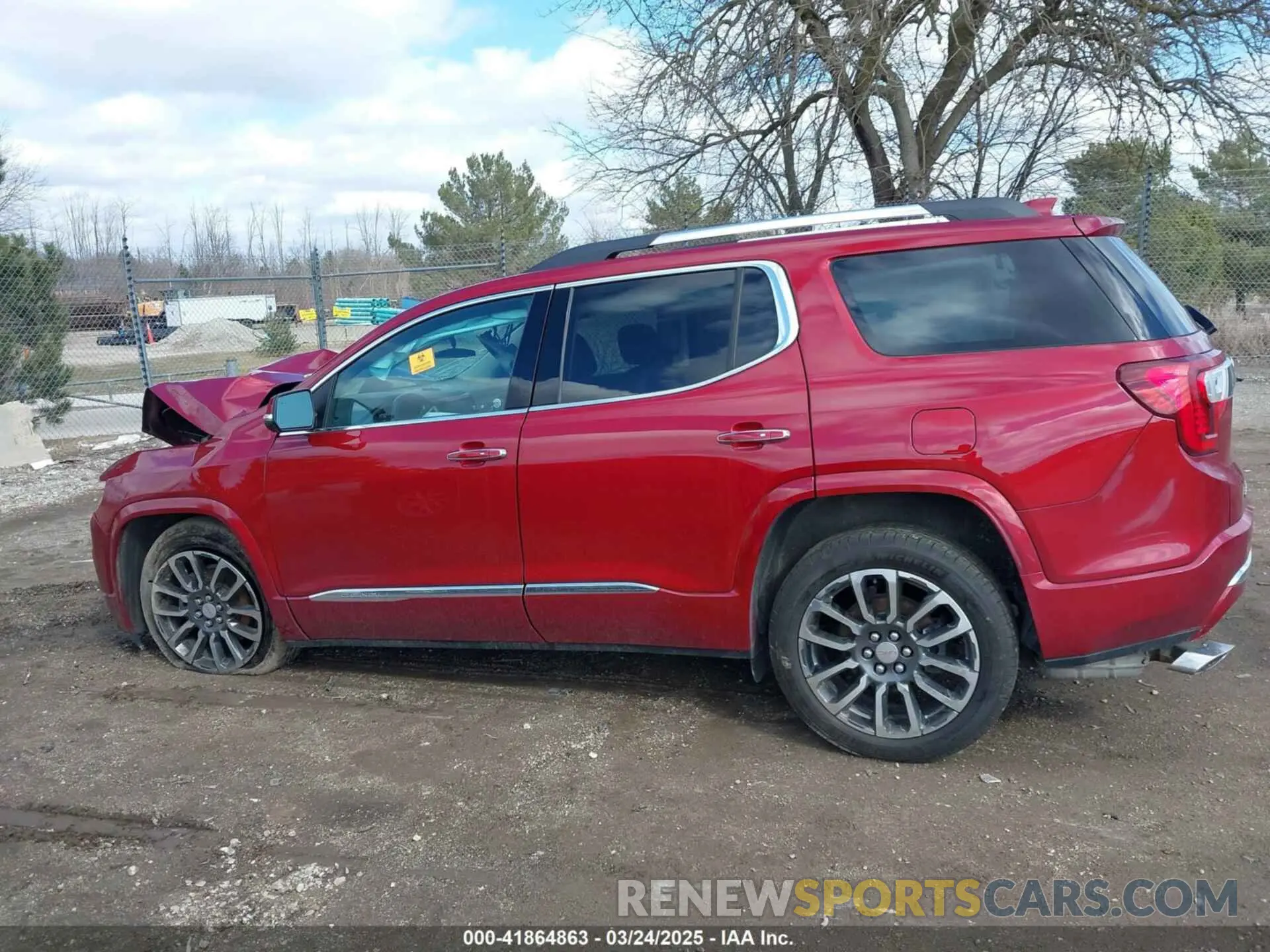 14 fotografías del automóvil dañado 1GKKNXLS3LZ143383 GMC ACADIA 2020