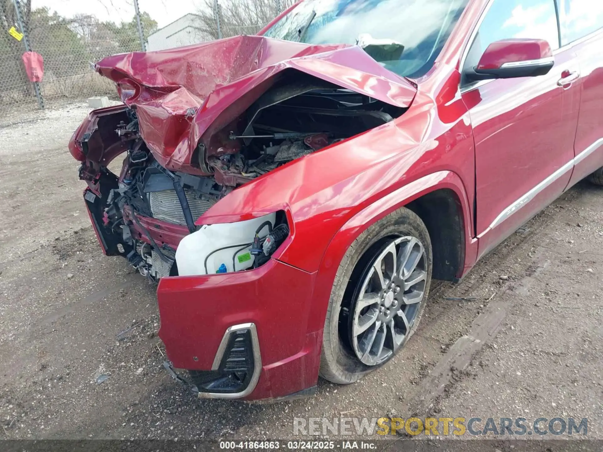 18 fotografías del automóvil dañado 1GKKNXLS3LZ143383 GMC ACADIA 2020