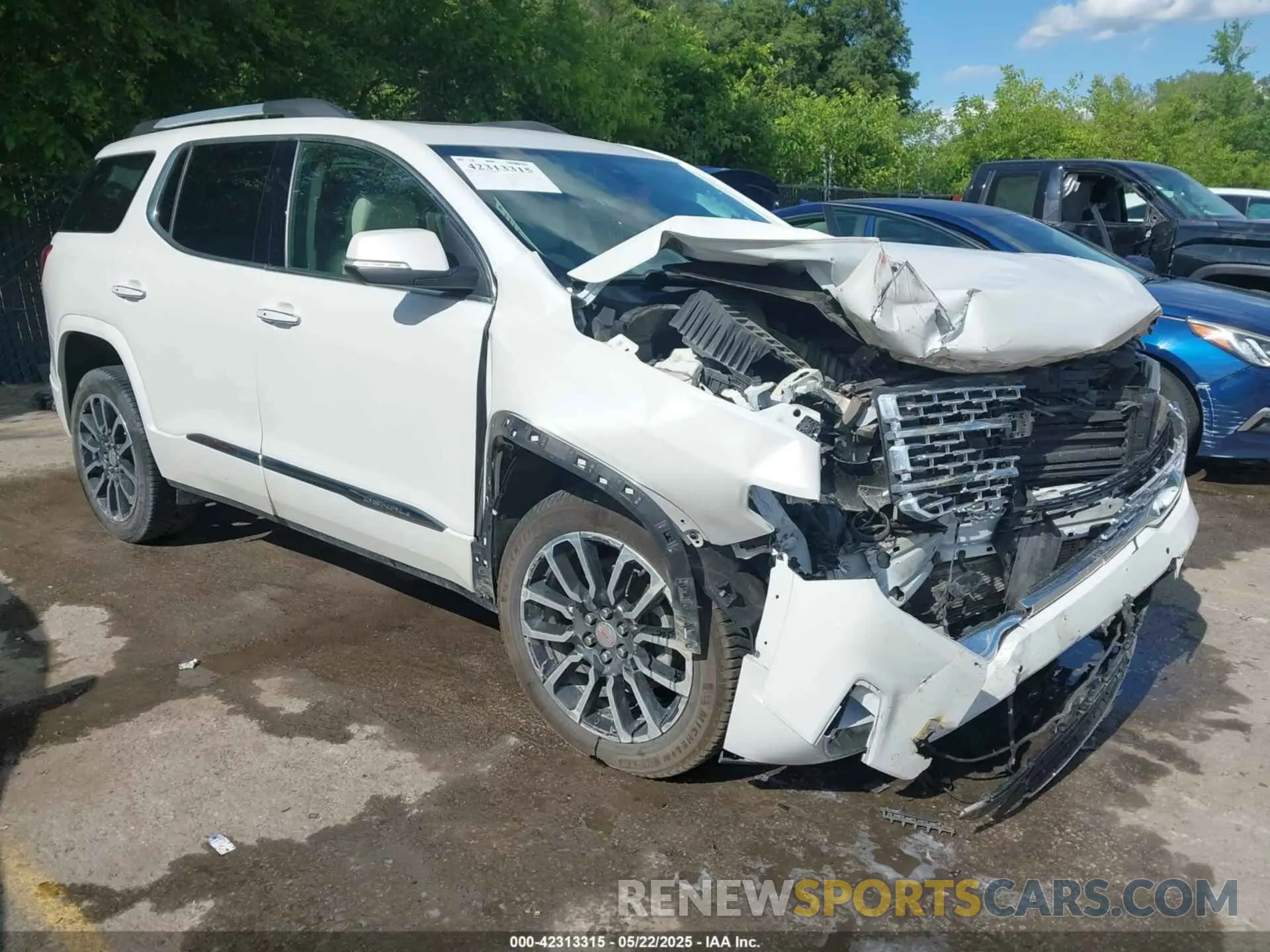 1 fotografías del automóvil dañado 1GKKNXLSXLZ127603 GMC ACADIA 2020