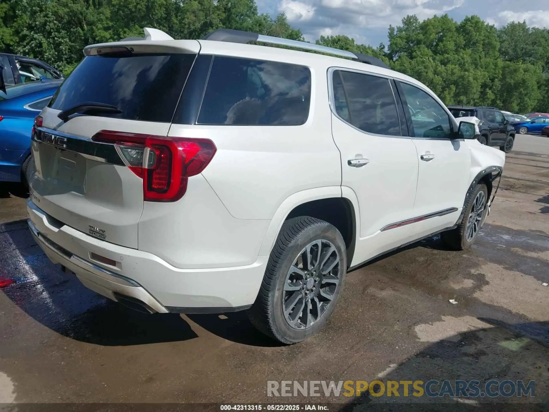4 fotografías del automóvil dañado 1GKKNXLSXLZ127603 GMC ACADIA 2020