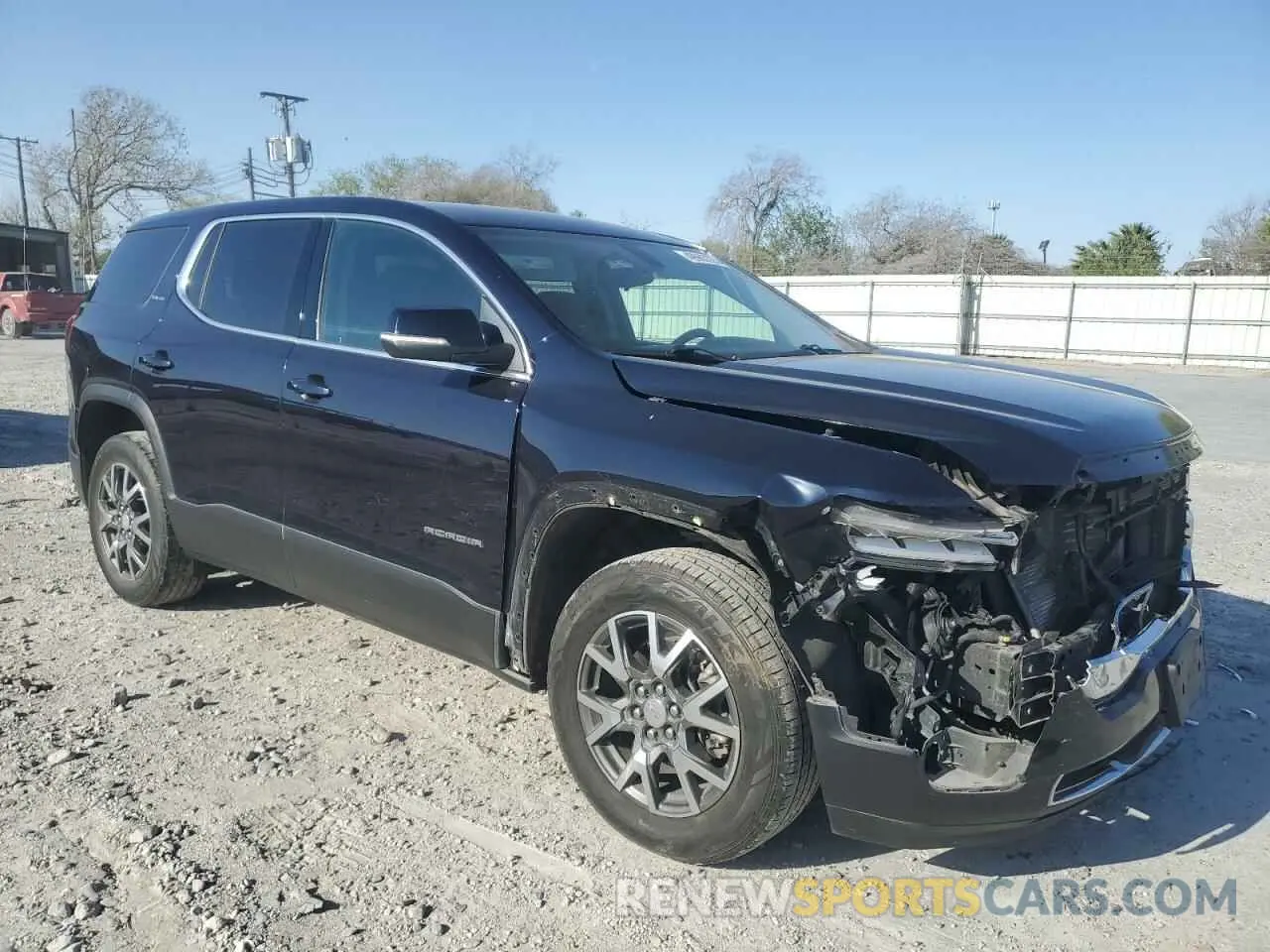 4 fotografías del automóvil dañado 1GKKNKLA4MZ162407 GMC ACADIA 2021