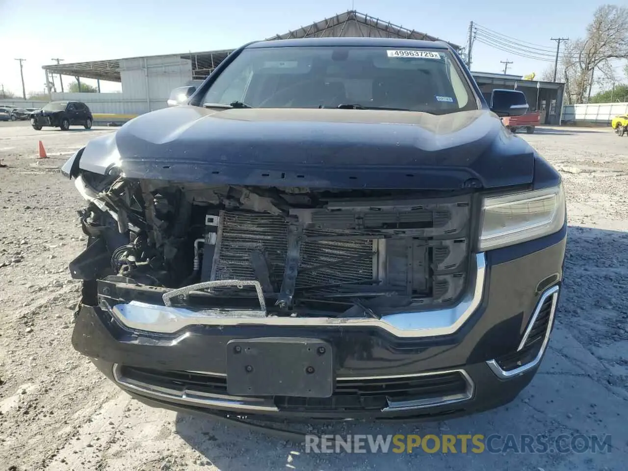 5 fotografías del automóvil dañado 1GKKNKLA4MZ162407 GMC ACADIA 2021