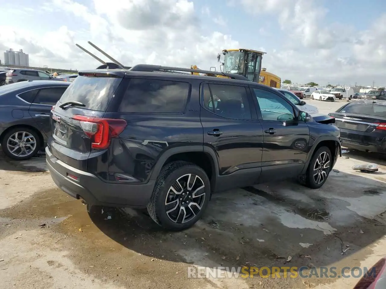 3 fotografías del automóvil dañado 1GKKNKLA5MZ175425 GMC ACADIA 2021