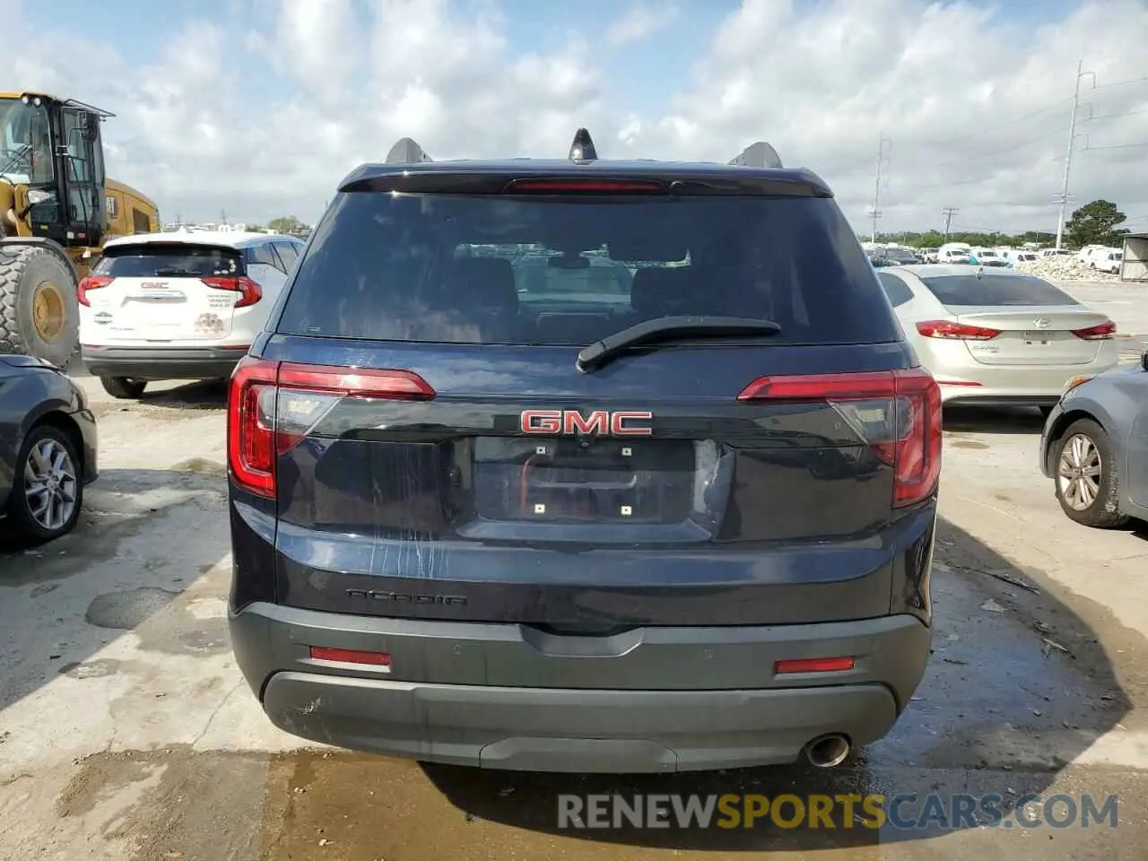 6 fotografías del automóvil dañado 1GKKNKLA5MZ175425 GMC ACADIA 2021