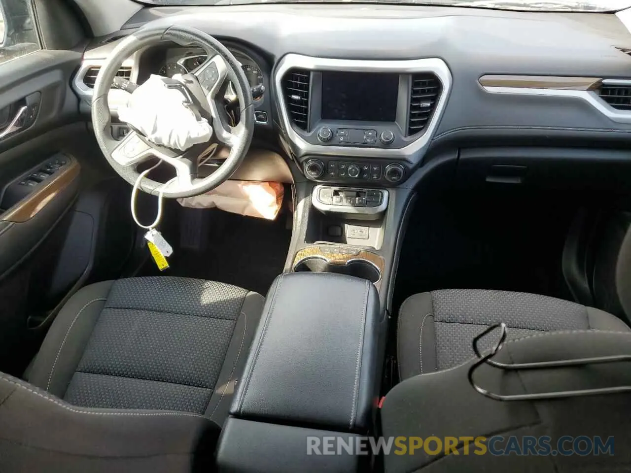 8 fotografías del automóvil dañado 1GKKNKLA5MZ175425 GMC ACADIA 2021