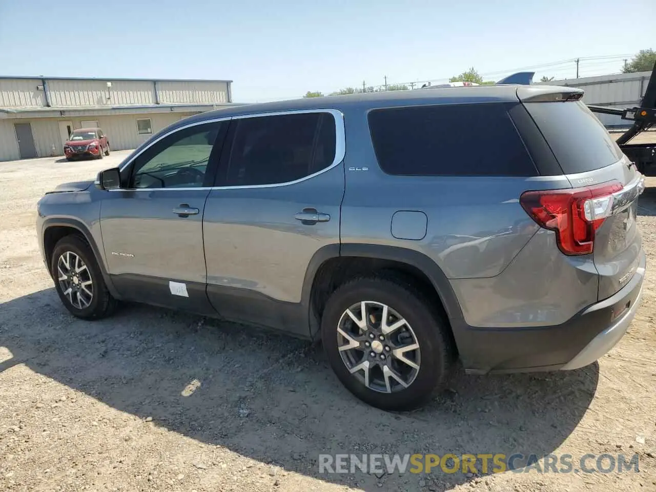 2 fotografías del automóvil dañado 1GKKNKLA6MZ176857 GMC ACADIA 2021
