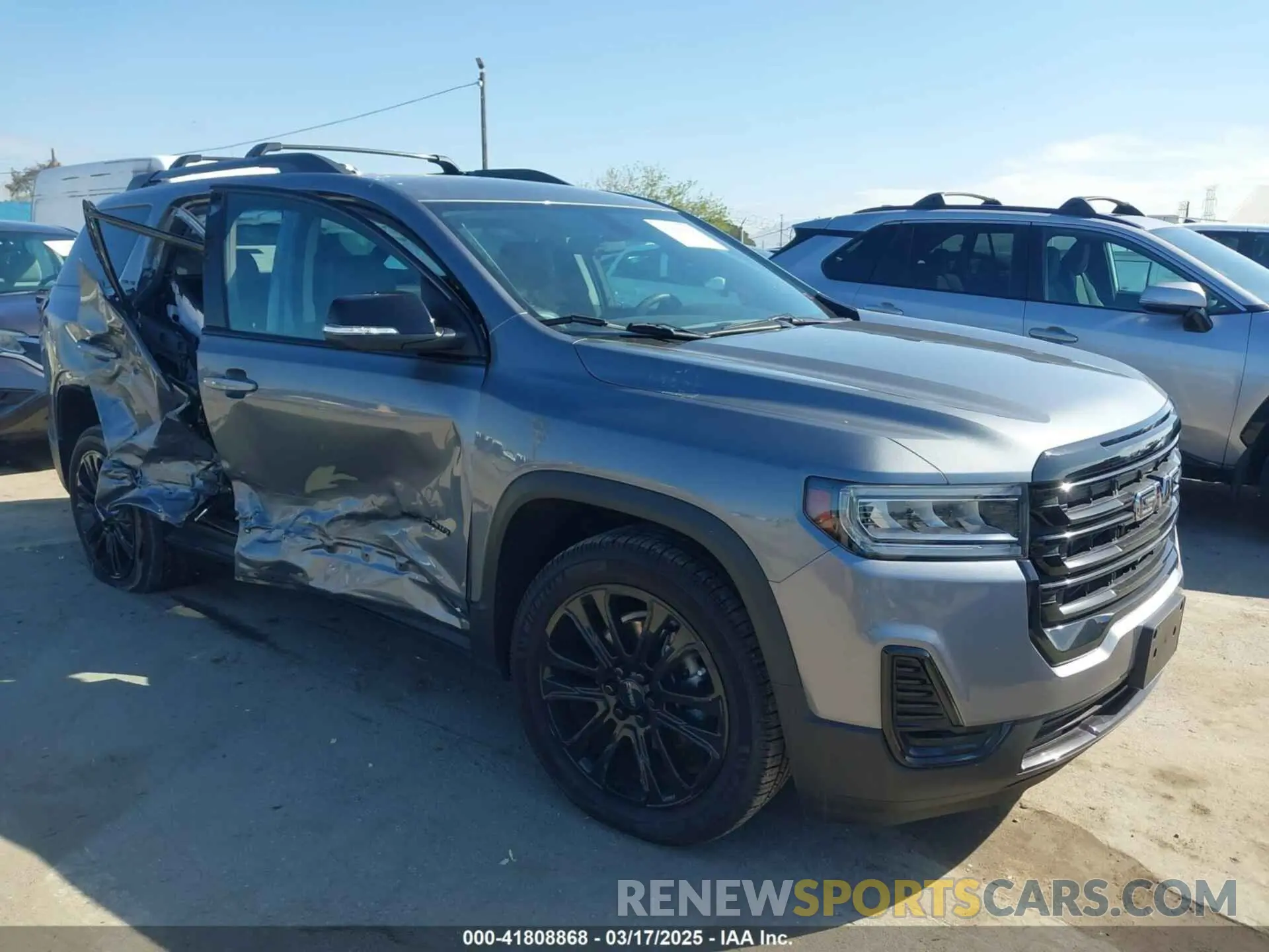 1 fotografías del automóvil dañado 1GKKNKLA6MZ212742 GMC ACADIA 2021