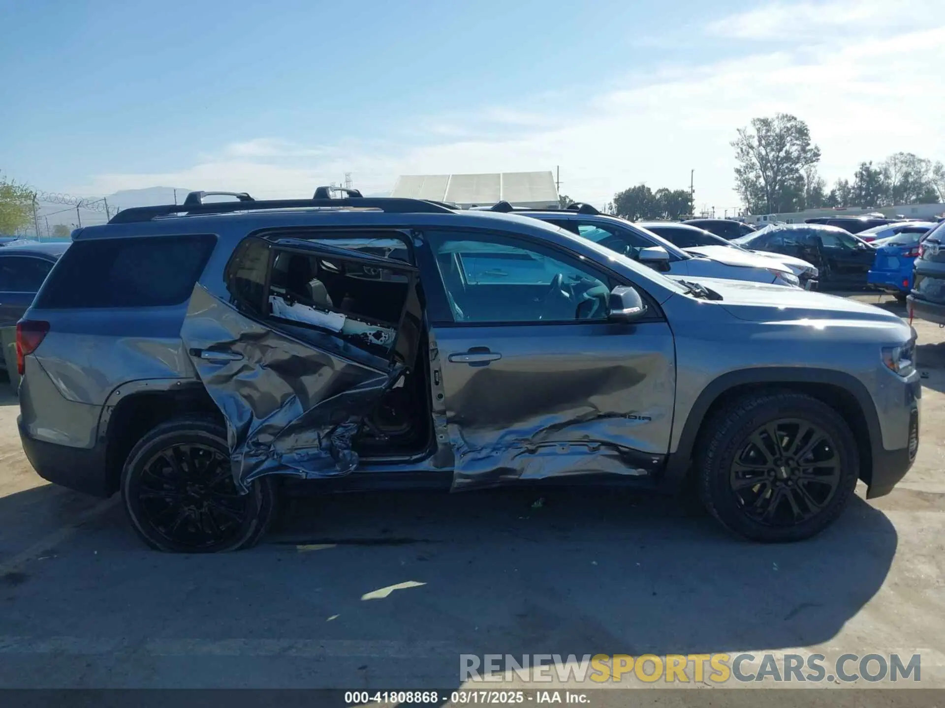 13 fotografías del automóvil dañado 1GKKNKLA6MZ212742 GMC ACADIA 2021