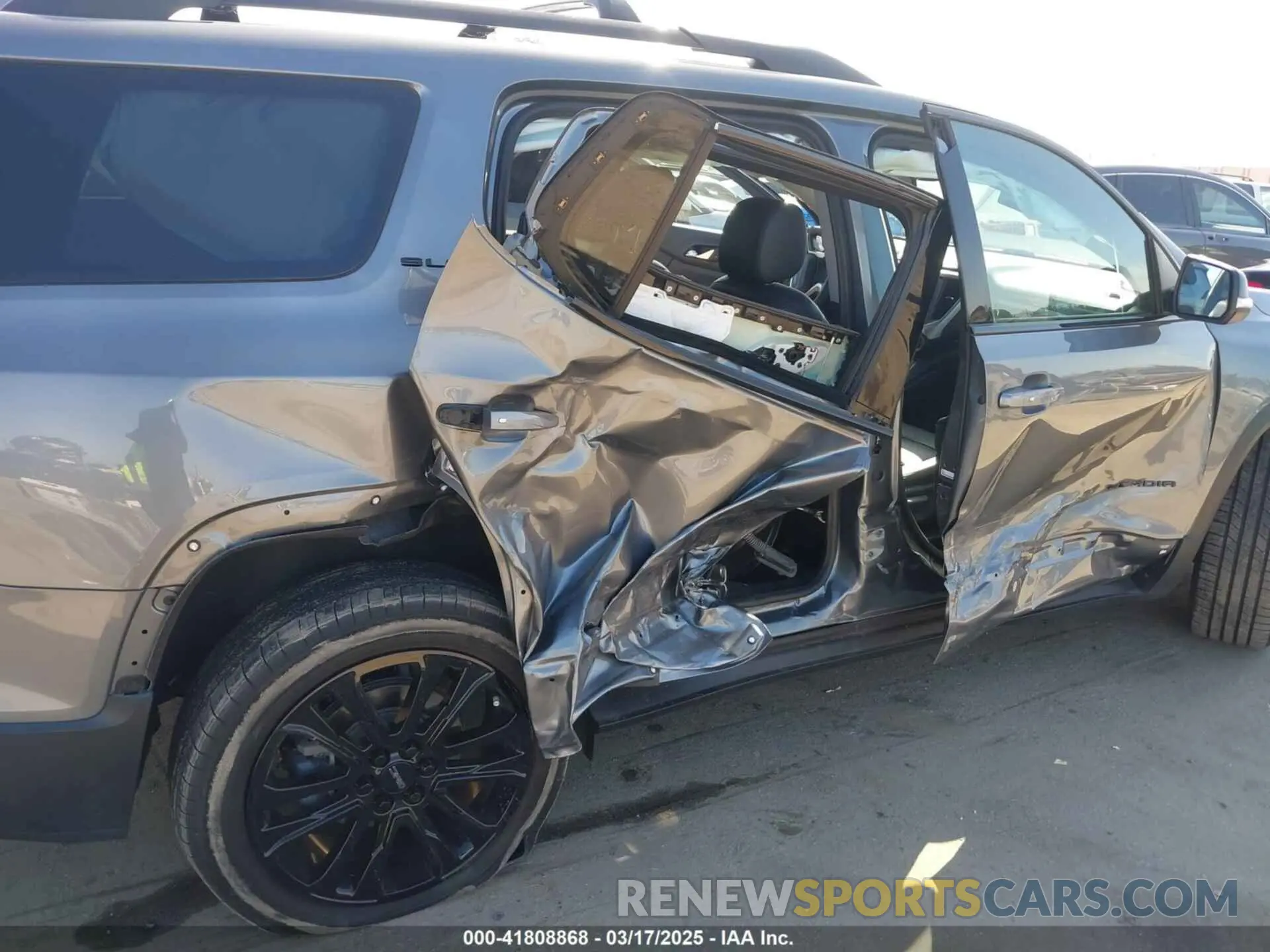 6 fotografías del automóvil dañado 1GKKNKLA6MZ212742 GMC ACADIA 2021