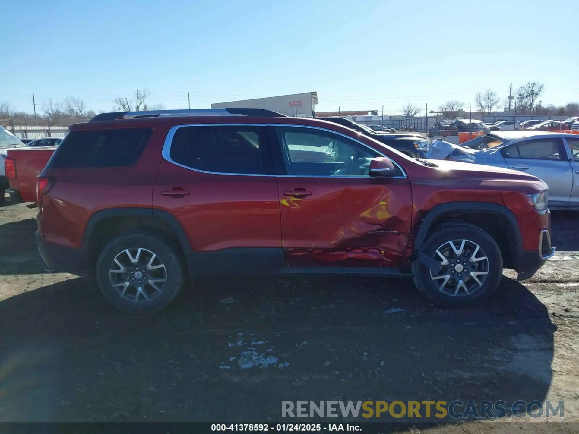 13 fotografías del automóvil dañado 1GKKNKLA7MZ228898 GMC ACADIA 2021