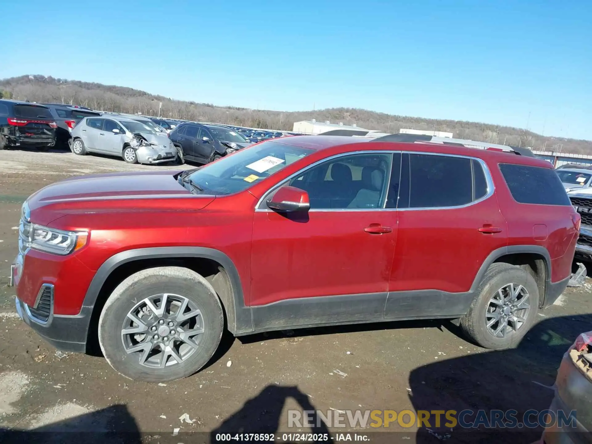 14 fotografías del automóvil dañado 1GKKNKLA7MZ228898 GMC ACADIA 2021