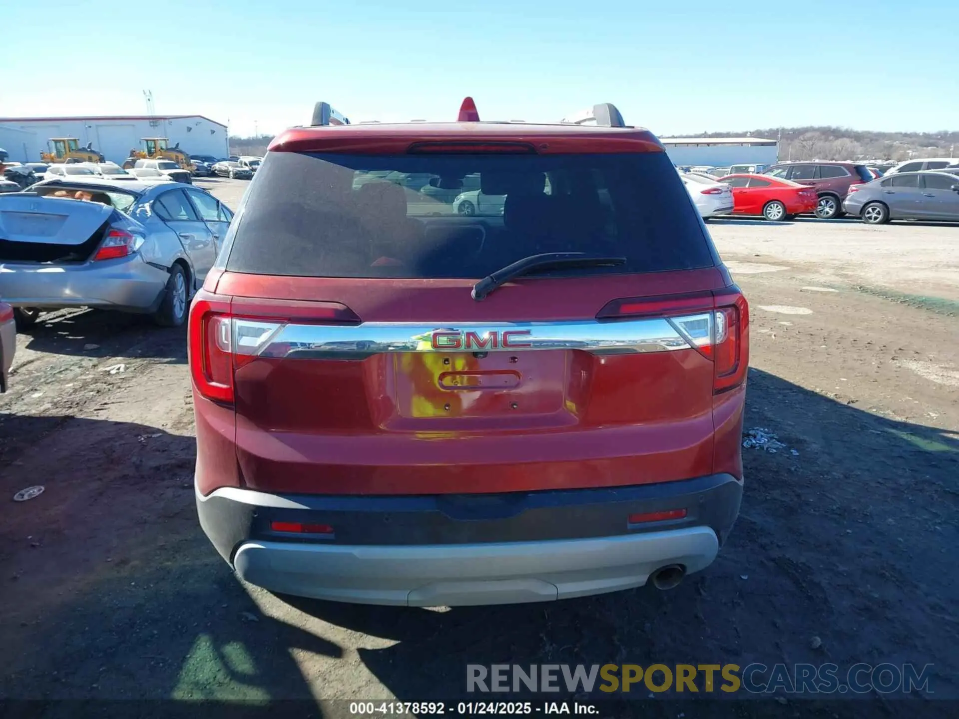 16 fotografías del automóvil dañado 1GKKNKLA7MZ228898 GMC ACADIA 2021