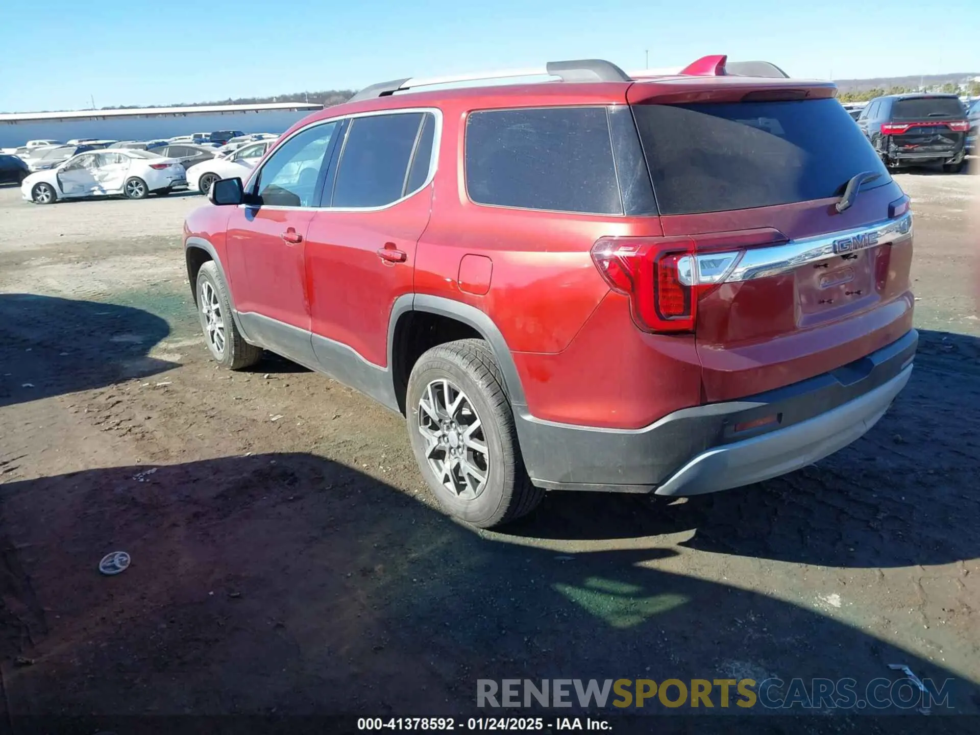 3 fotografías del automóvil dañado 1GKKNKLA7MZ228898 GMC ACADIA 2021