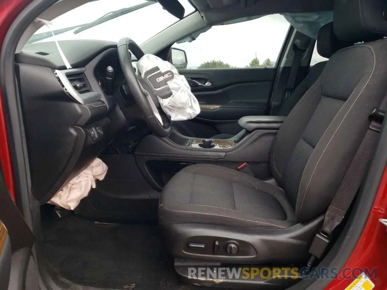 7 fotografías del automóvil dañado 1GKKNKLA8MZ160773 GMC ACADIA 2021