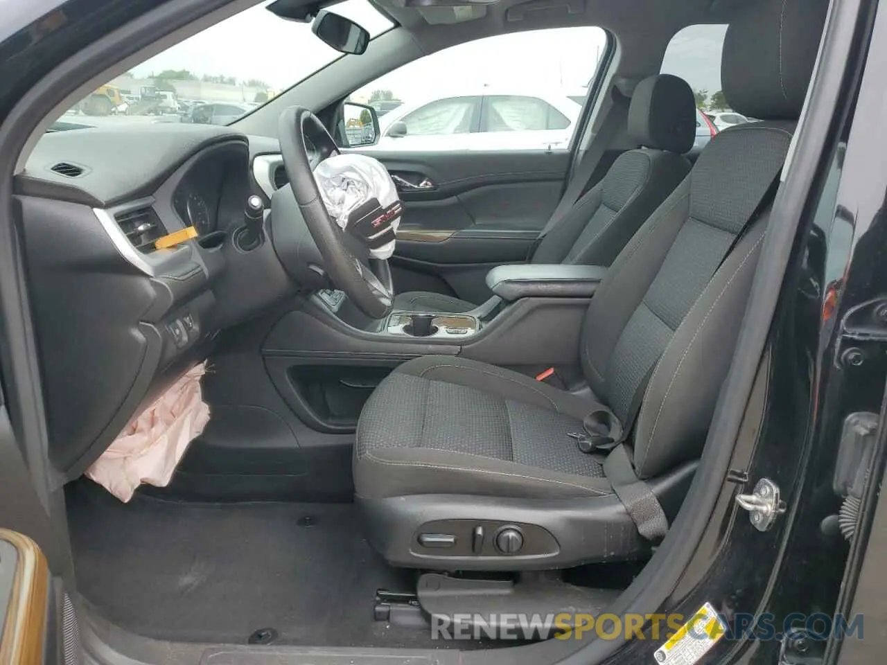 7 fotografías del automóvil dañado 1GKKNKLAXMZ153646 GMC ACADIA 2021