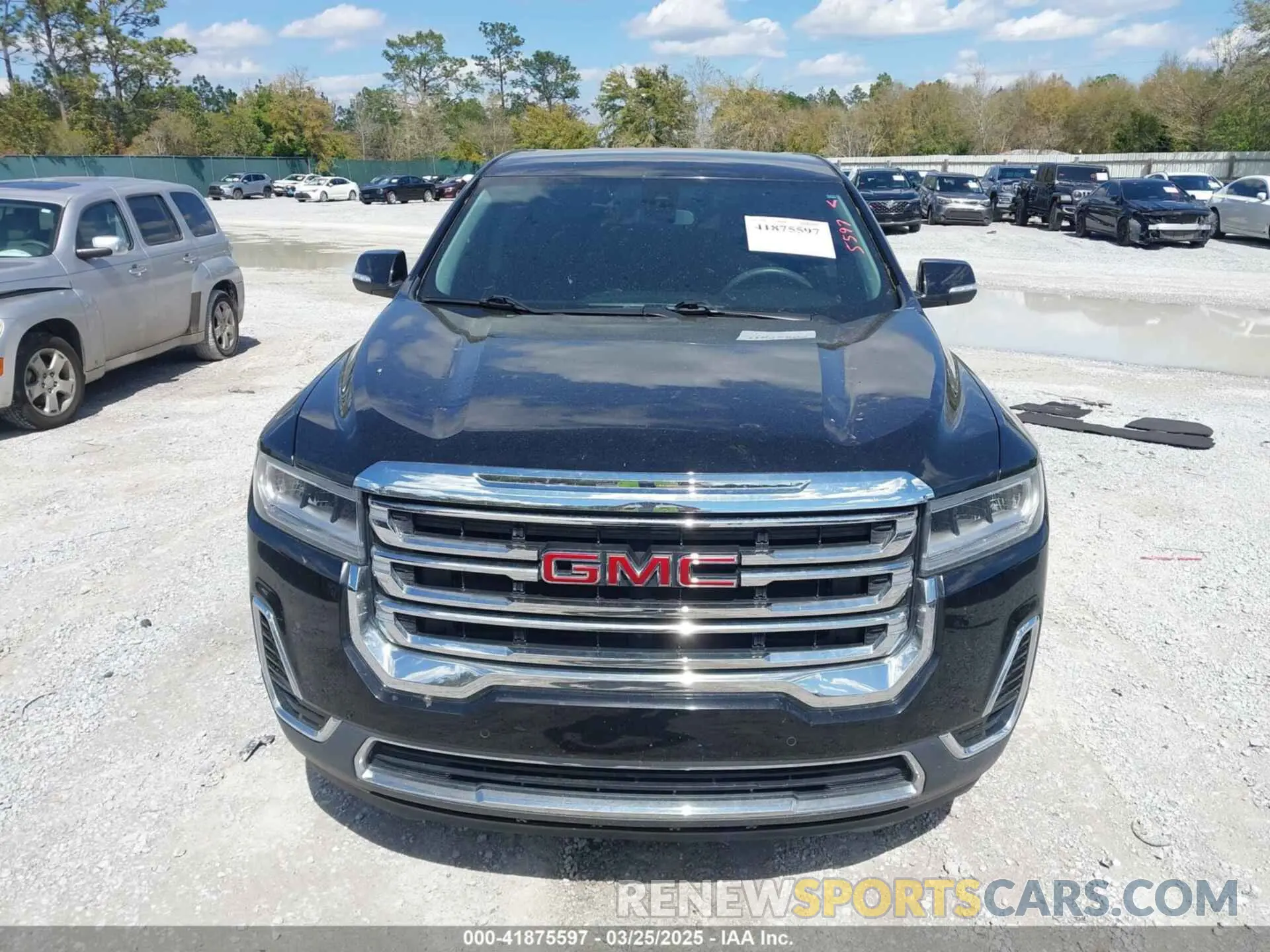 12 fotografías del automóvil dañado 1GKKNKLS2MZ186326 GMC ACADIA 2021