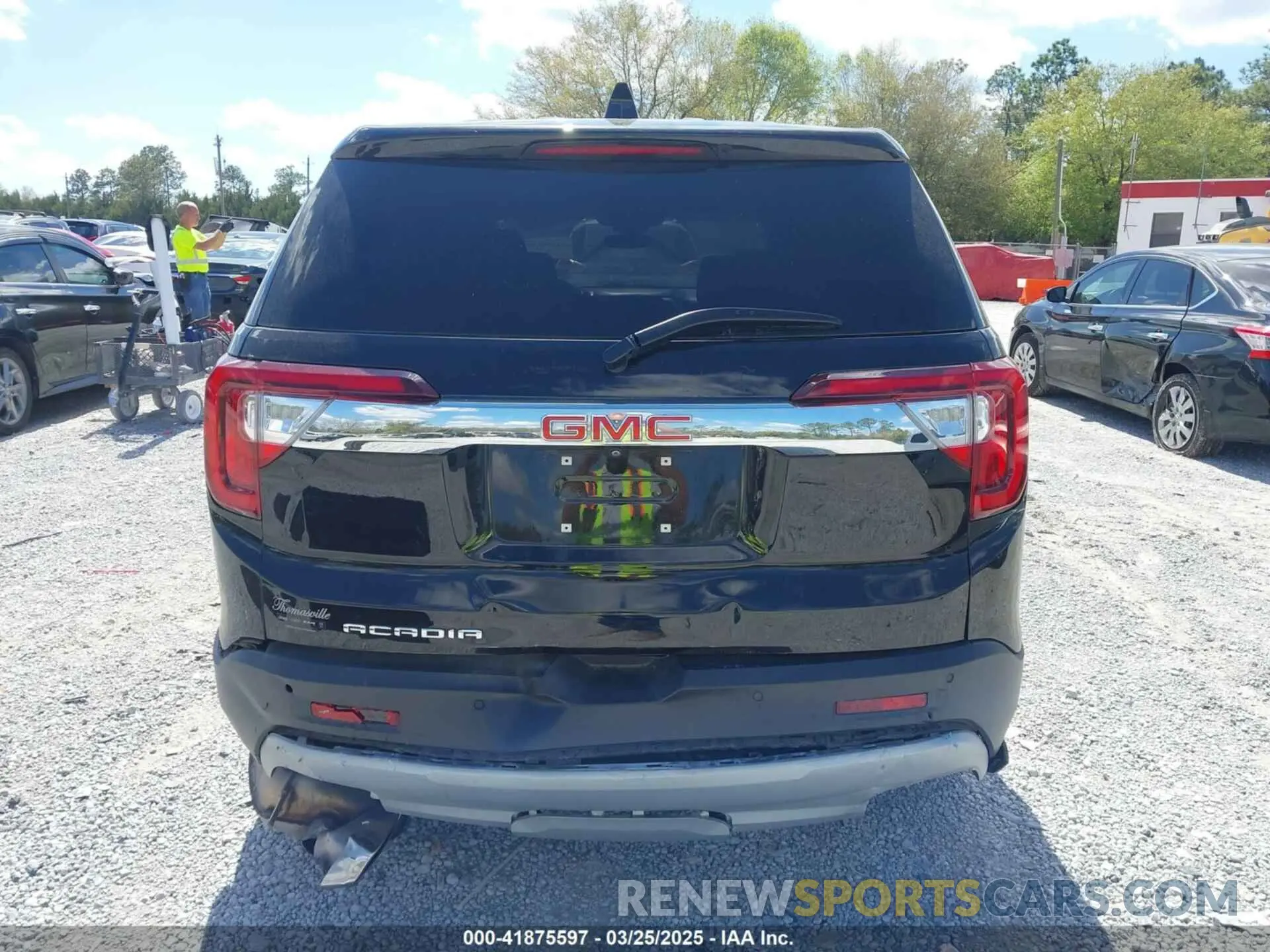 16 fotografías del automóvil dañado 1GKKNKLS2MZ186326 GMC ACADIA 2021