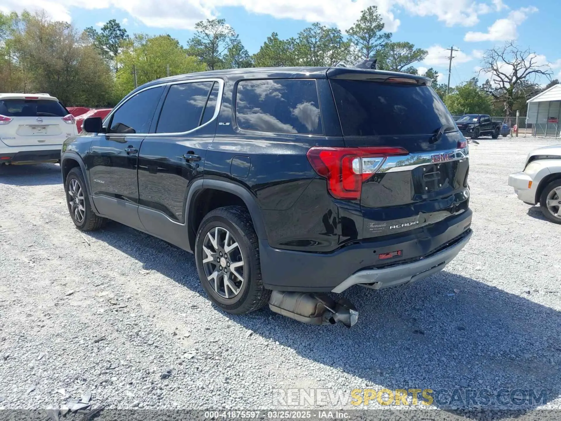 3 fotografías del automóvil dañado 1GKKNKLS2MZ186326 GMC ACADIA 2021