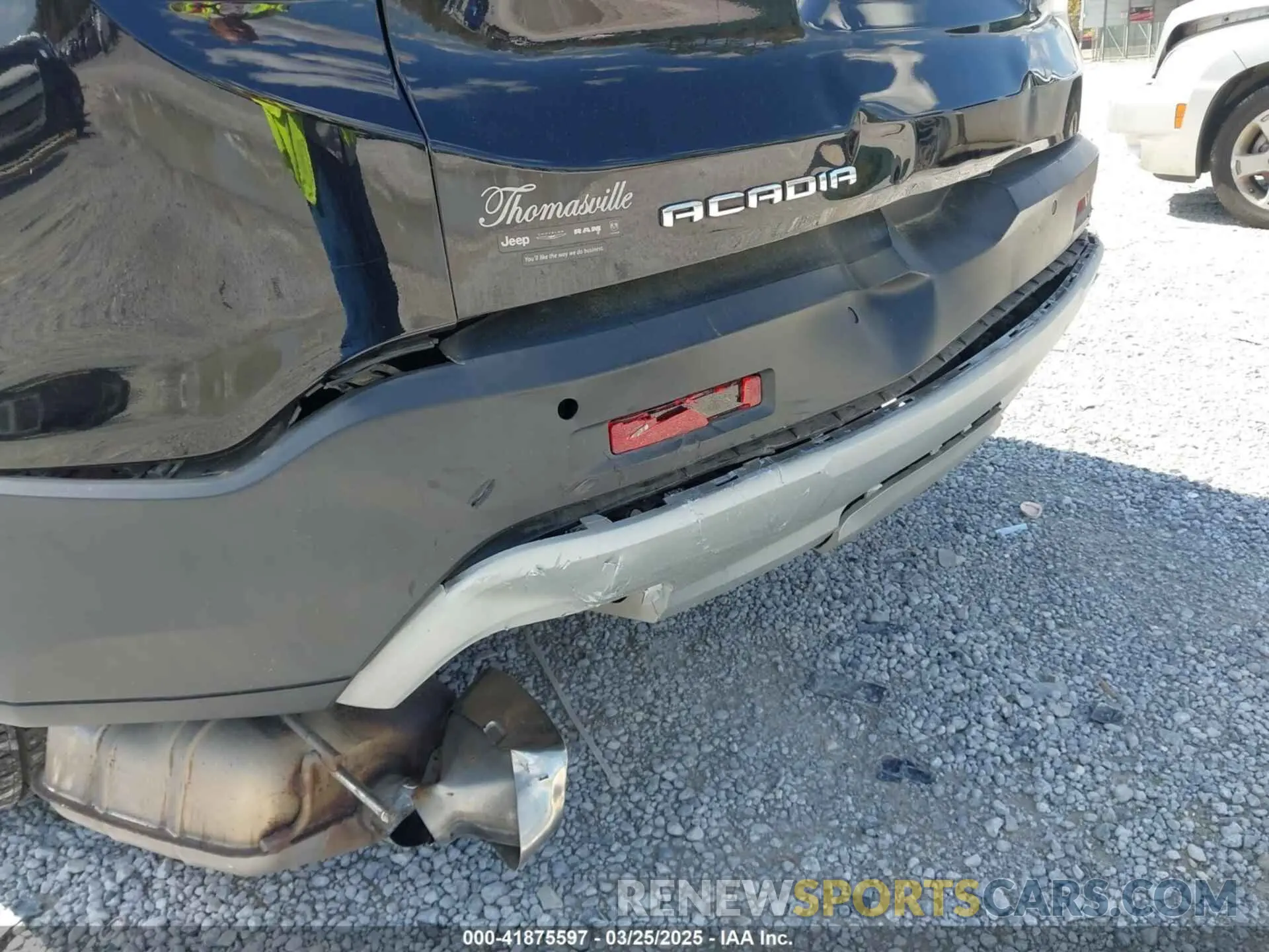 6 fotografías del automóvil dañado 1GKKNKLS2MZ186326 GMC ACADIA 2021