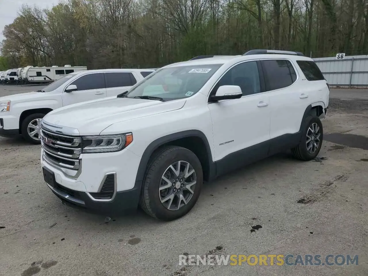 1 fotografías del automóvil dañado 1GKKNKLS5MZ202423 GMC ACADIA 2021