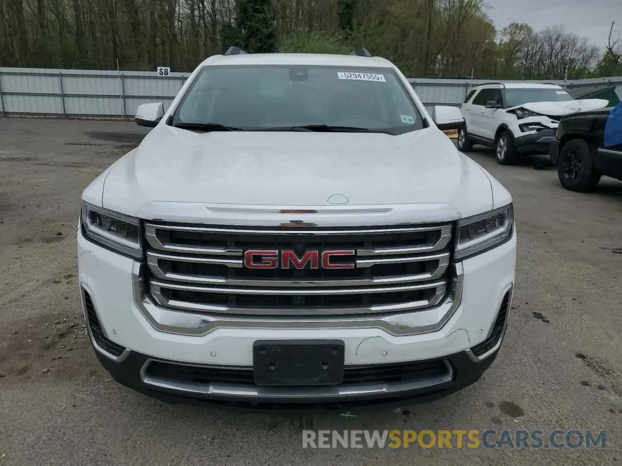 5 fotografías del automóvil dañado 1GKKNKLS5MZ202423 GMC ACADIA 2021