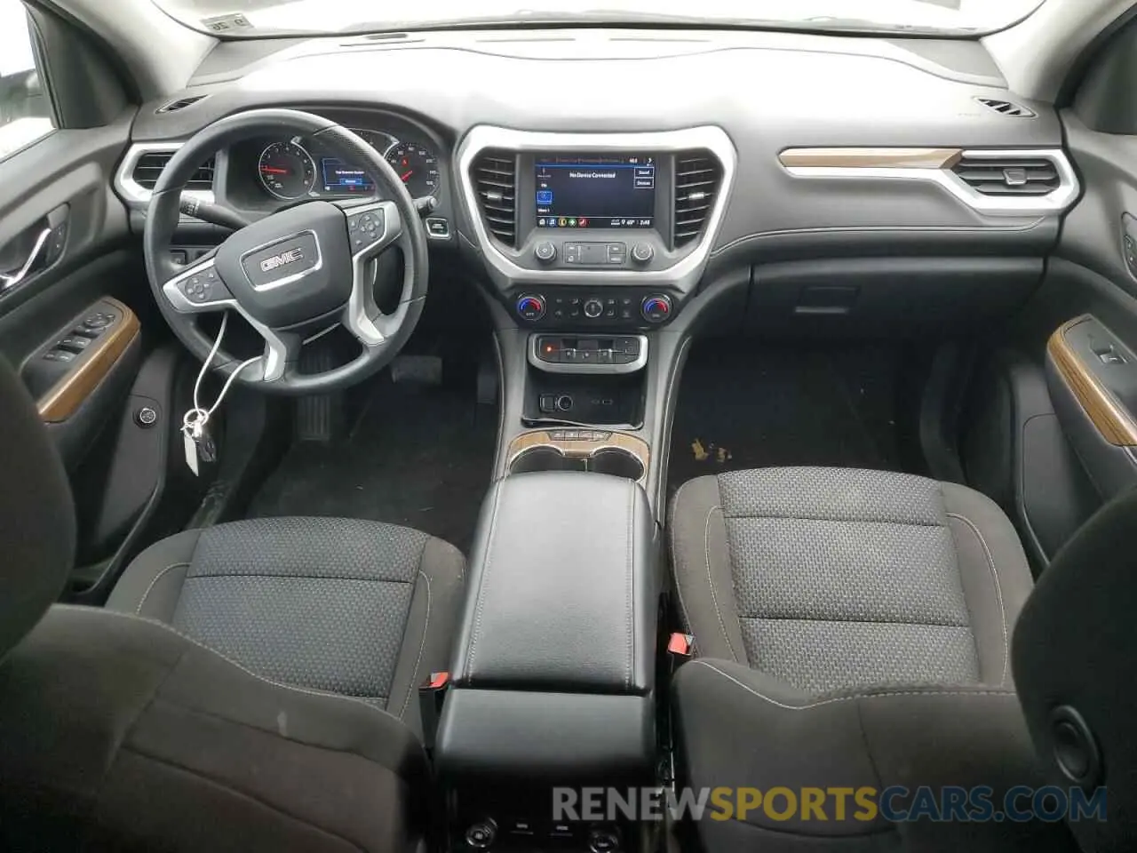 8 fotografías del automóvil dañado 1GKKNKLS5MZ202423 GMC ACADIA 2021