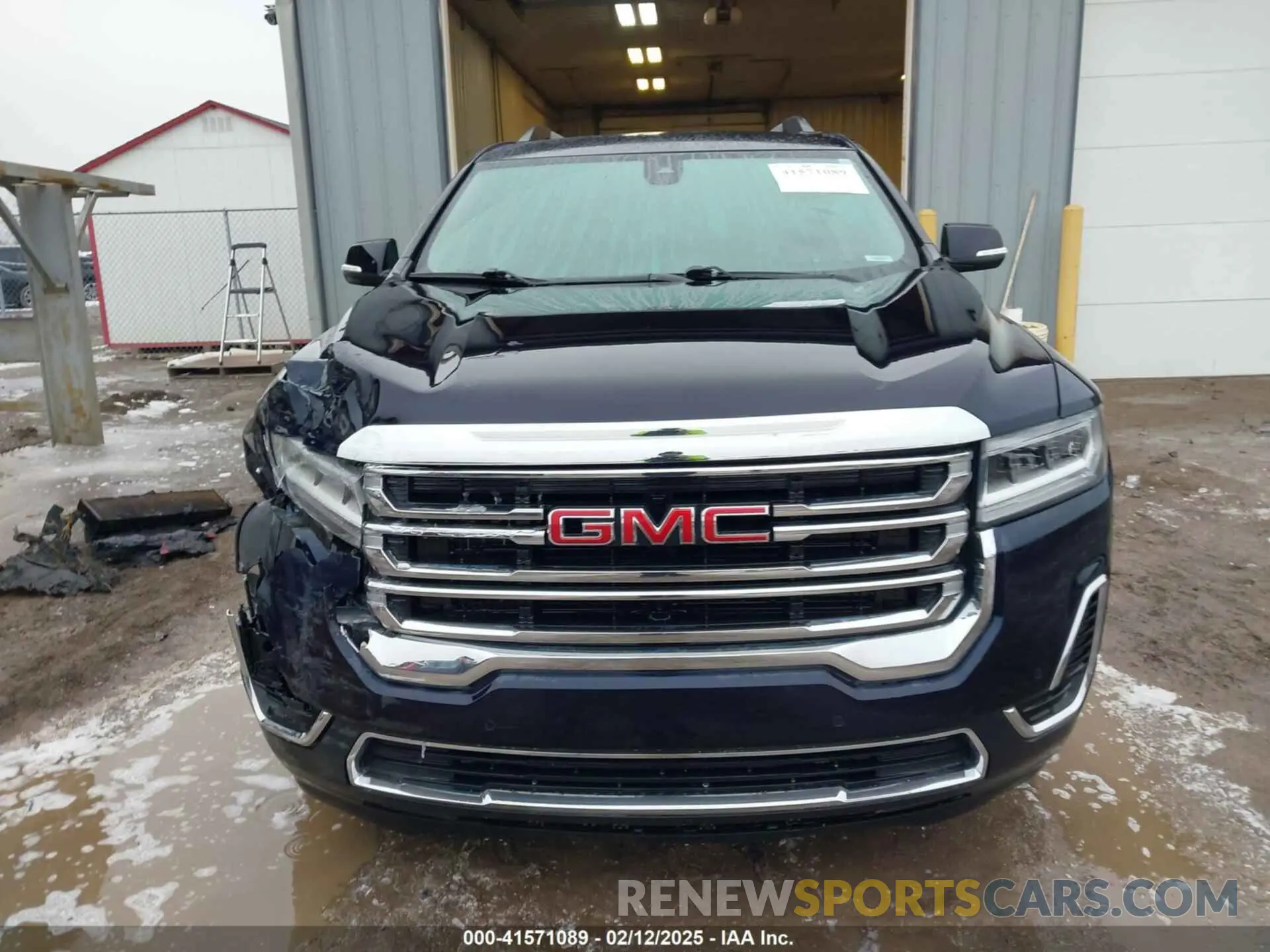 11 fotografías del automóvil dañado 1GKKNKLS7MZ193837 GMC ACADIA 2021