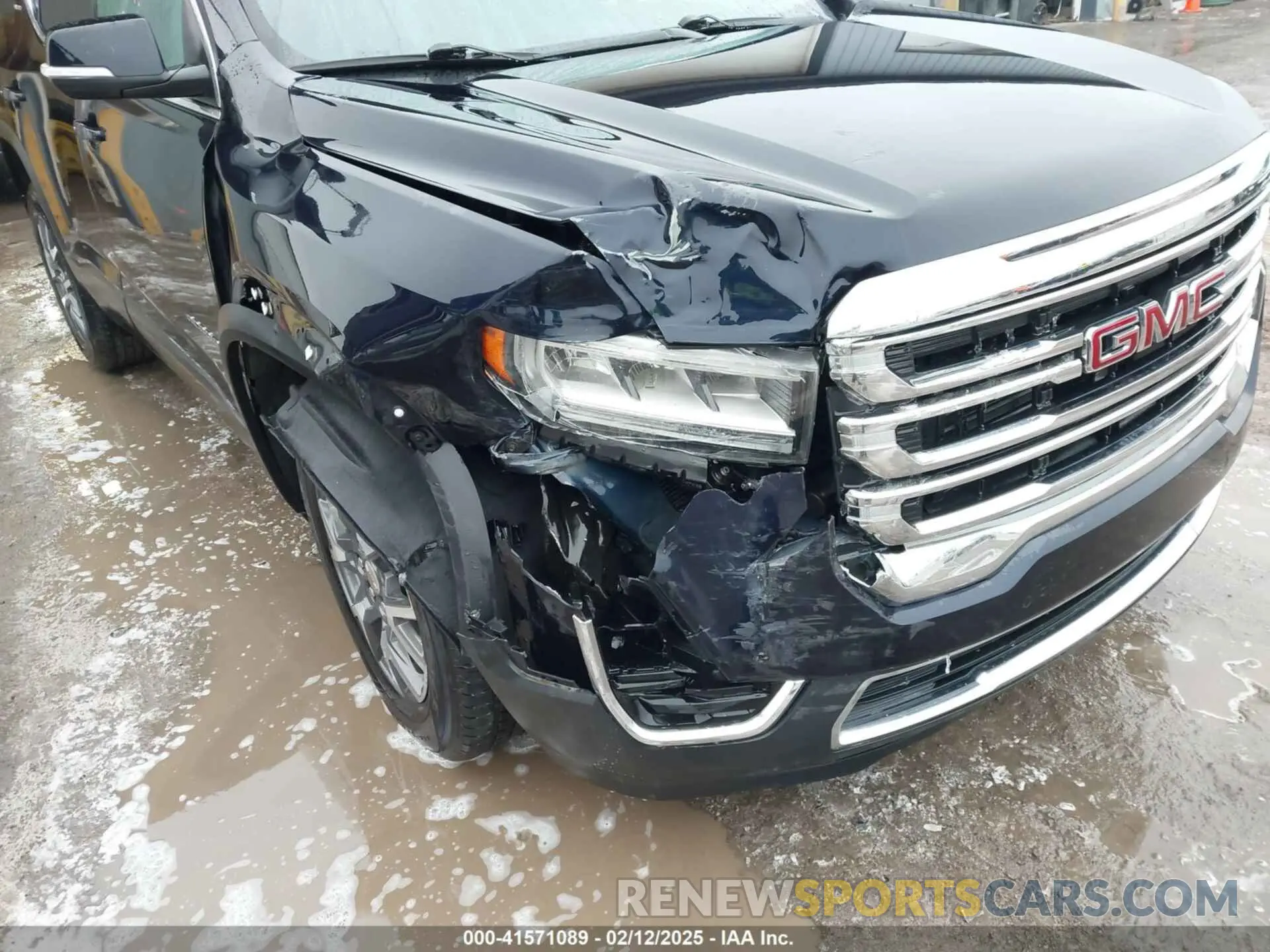 6 fotografías del automóvil dañado 1GKKNKLS7MZ193837 GMC ACADIA 2021