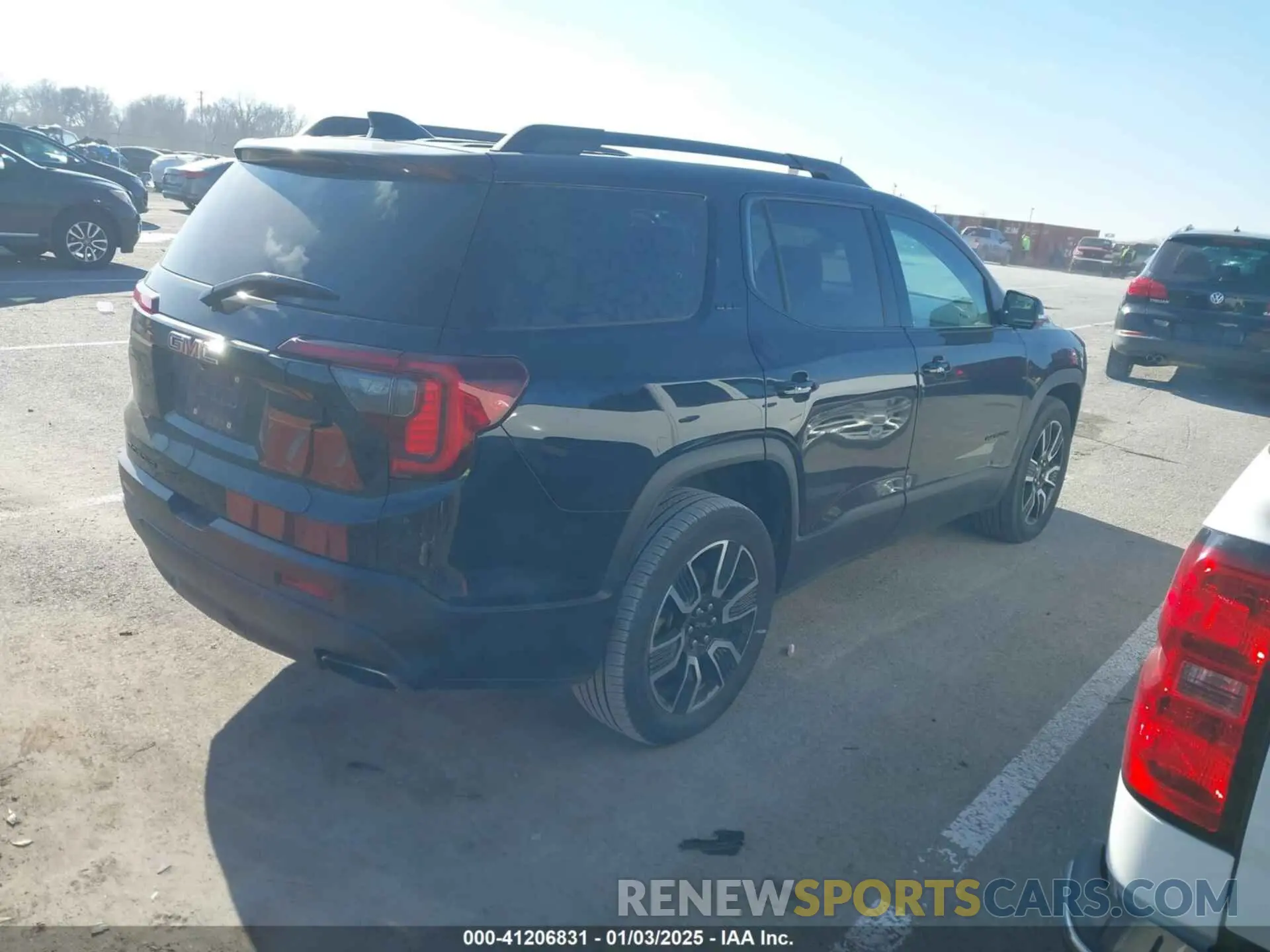 4 fotografías del automóvil dañado 1GKKNKLS9MZ138922 GMC ACADIA 2021