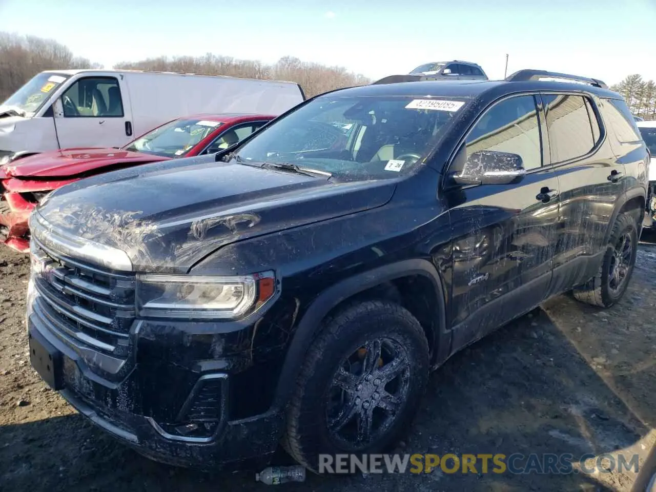 1 fotografías del automóvil dañado 1GKKNLLS0MZ235738 GMC ACADIA 2021