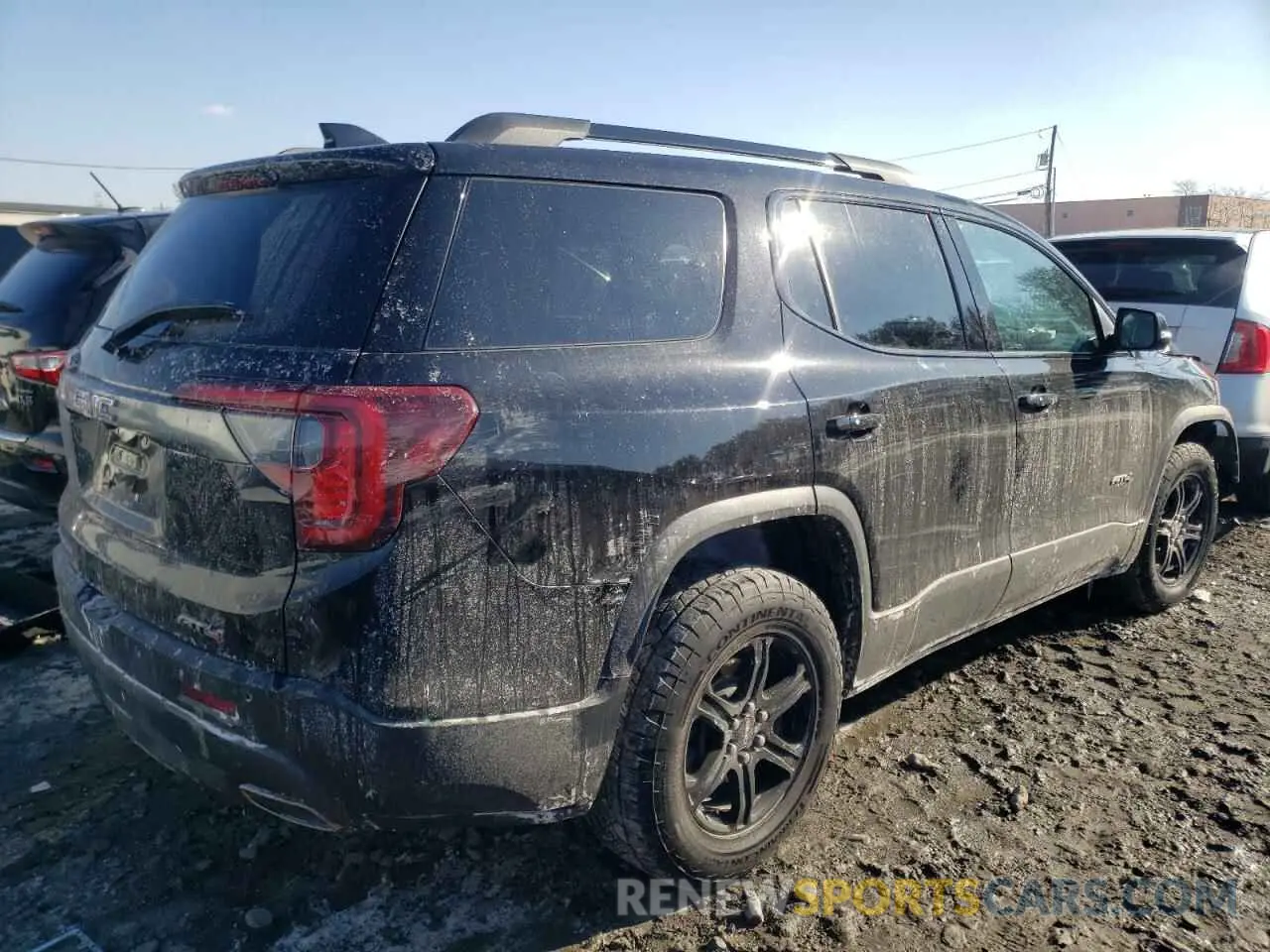 3 fotografías del automóvil dañado 1GKKNLLS0MZ235738 GMC ACADIA 2021
