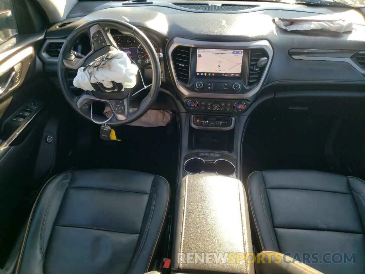 8 fotografías del automóvil dañado 1GKKNLLS0MZ235738 GMC ACADIA 2021