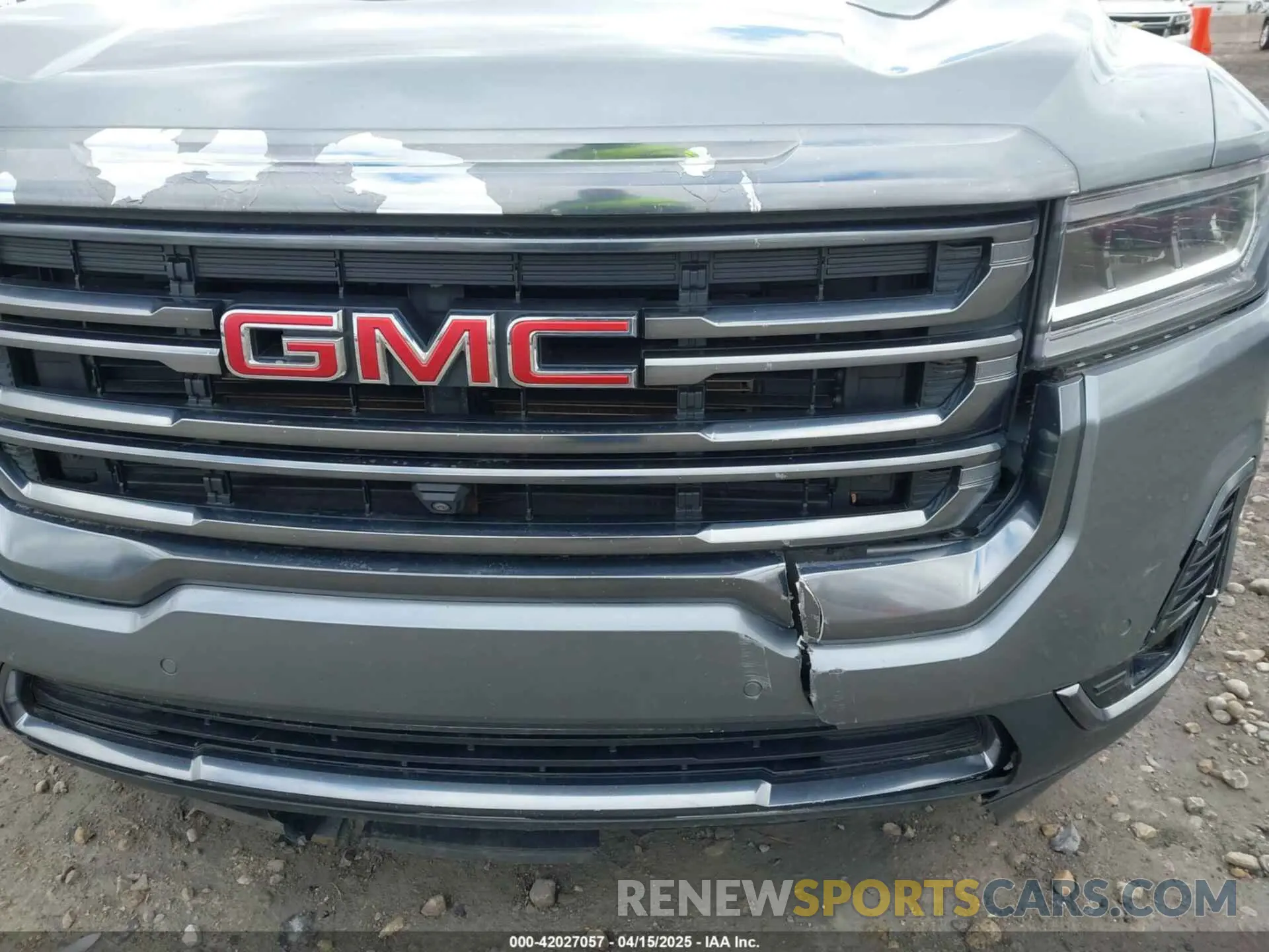 6 fotografías del automóvil dañado 1GKKNLLS2MZ208492 GMC ACADIA 2021