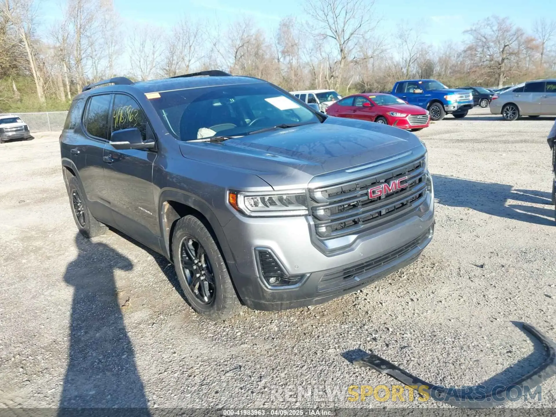 1 fotografías del automóvil dañado 1GKKNLLS4MZ166651 GMC ACADIA 2021