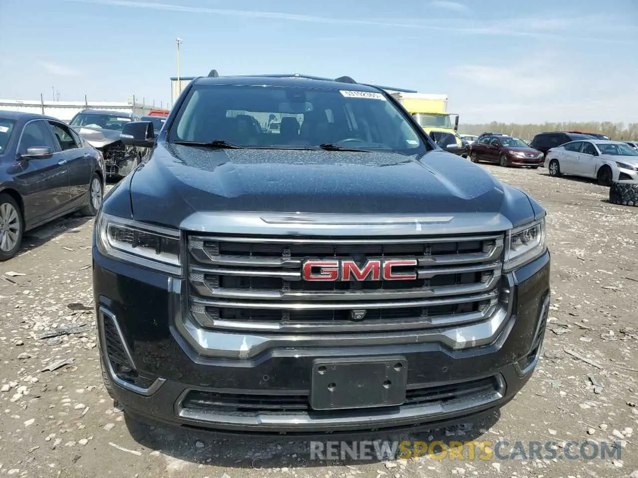 5 fotografías del automóvil dañado 1GKKNLLS6MZ215400 GMC ACADIA 2021