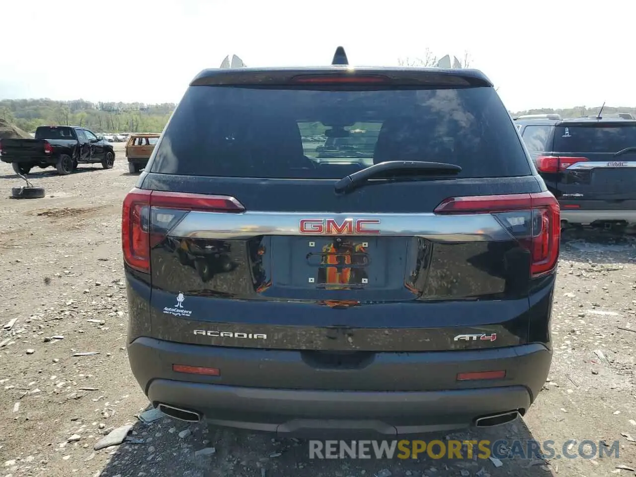 6 fotografías del automóvil dañado 1GKKNLLS6MZ215400 GMC ACADIA 2021