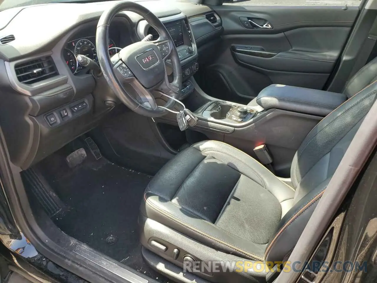 7 fotografías del automóvil dañado 1GKKNLLS6MZ215400 GMC ACADIA 2021
