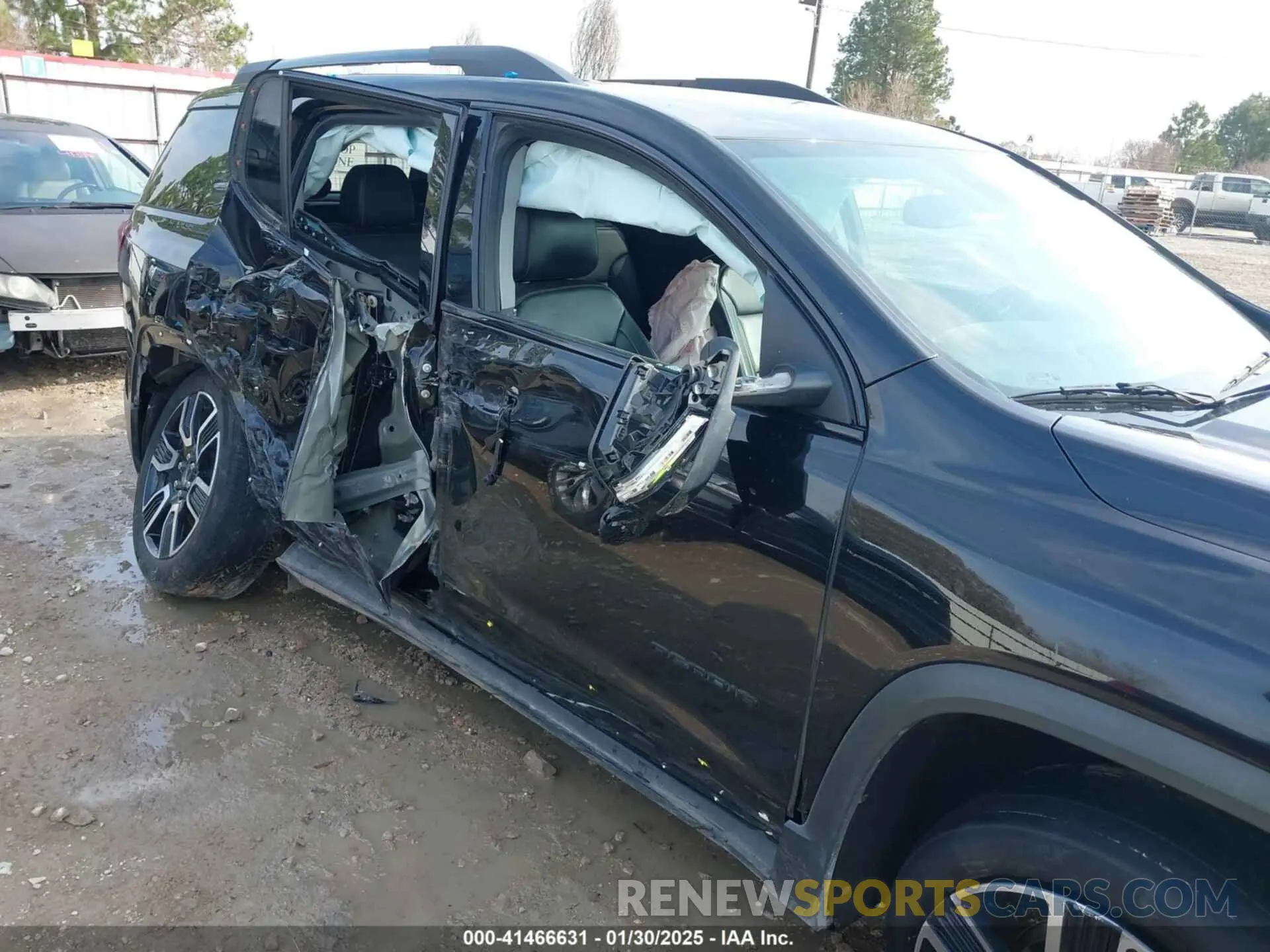 6 fotografías del automóvil dañado 1GKKNML46MZ181983 GMC ACADIA 2021