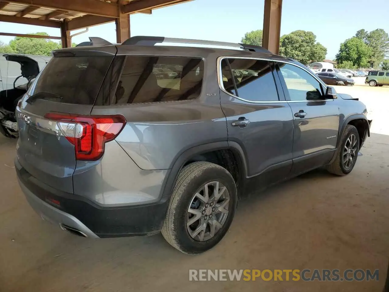3 fotografías del automóvil dañado 1GKKNML49MZ198616 GMC ACADIA 2021