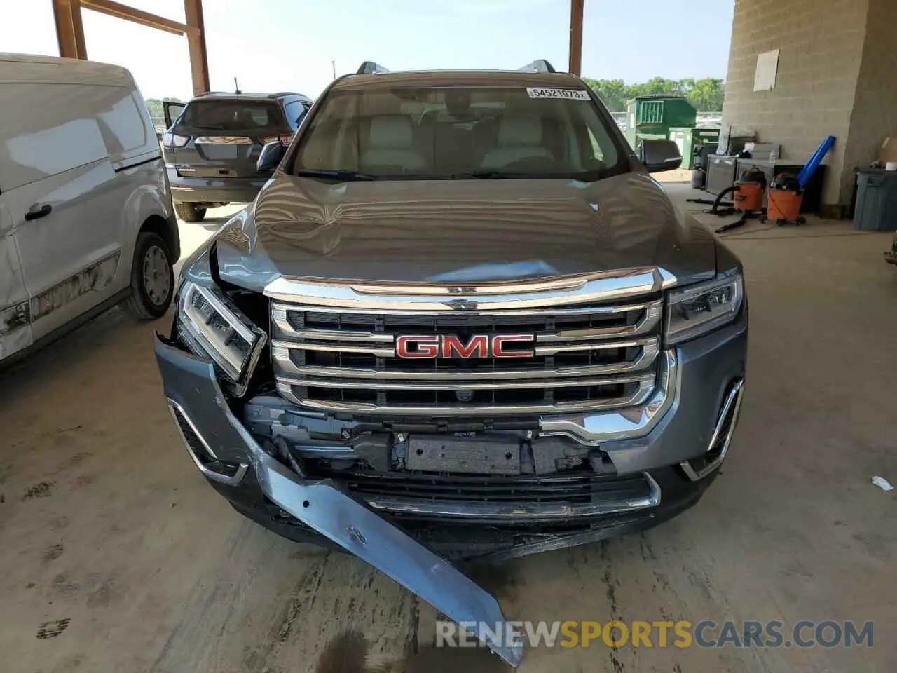 5 fotografías del automóvil dañado 1GKKNML49MZ198616 GMC ACADIA 2021