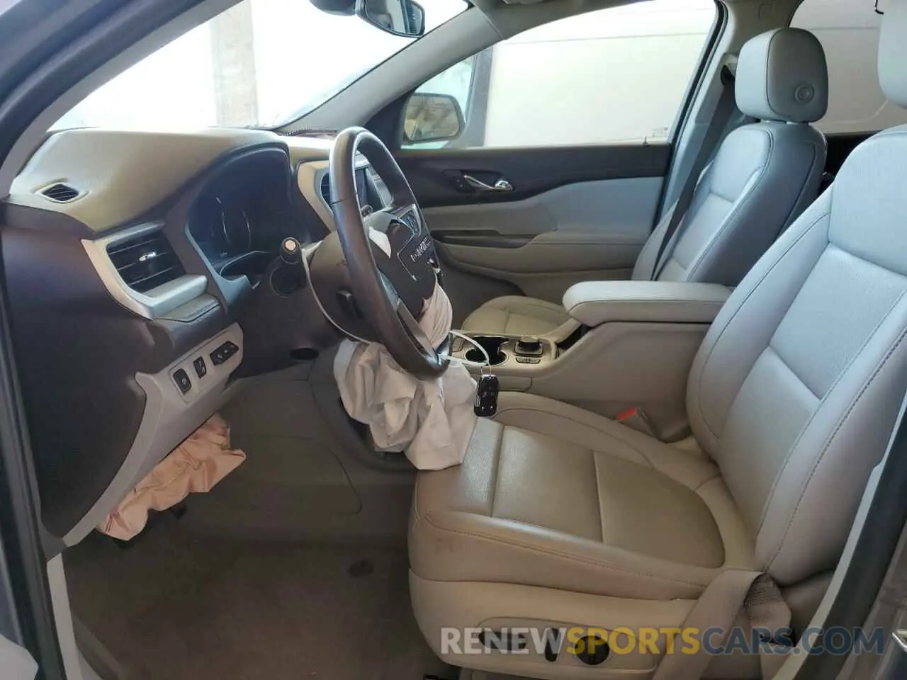 7 fotografías del automóvil dañado 1GKKNML49MZ198616 GMC ACADIA 2021