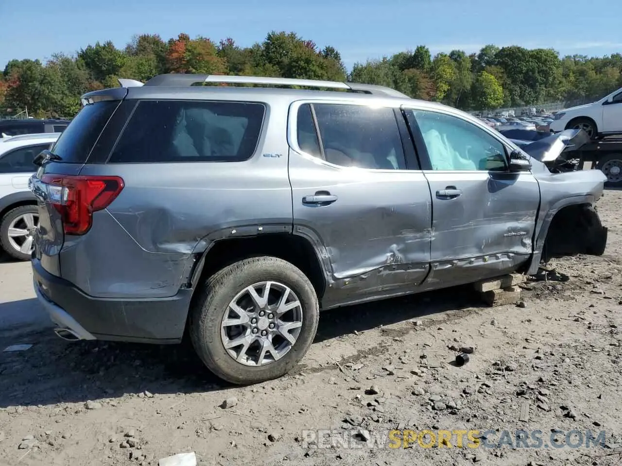 3 fotografías del automóvil dañado 1GKKNMLS1MZ159940 GMC ACADIA 2021