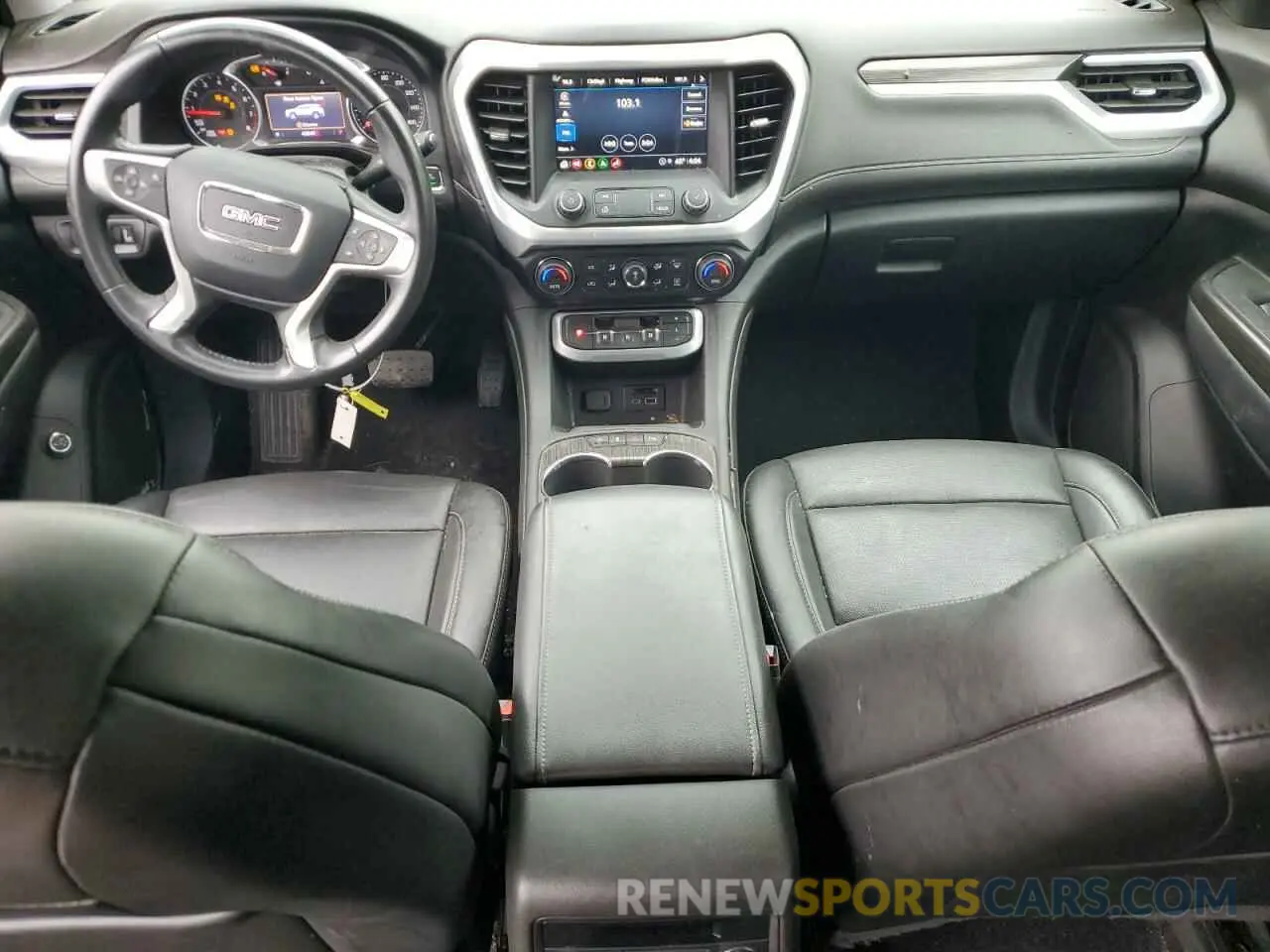 8 fotografías del automóvil dañado 1GKKNMLS1MZ220364 GMC ACADIA 2021