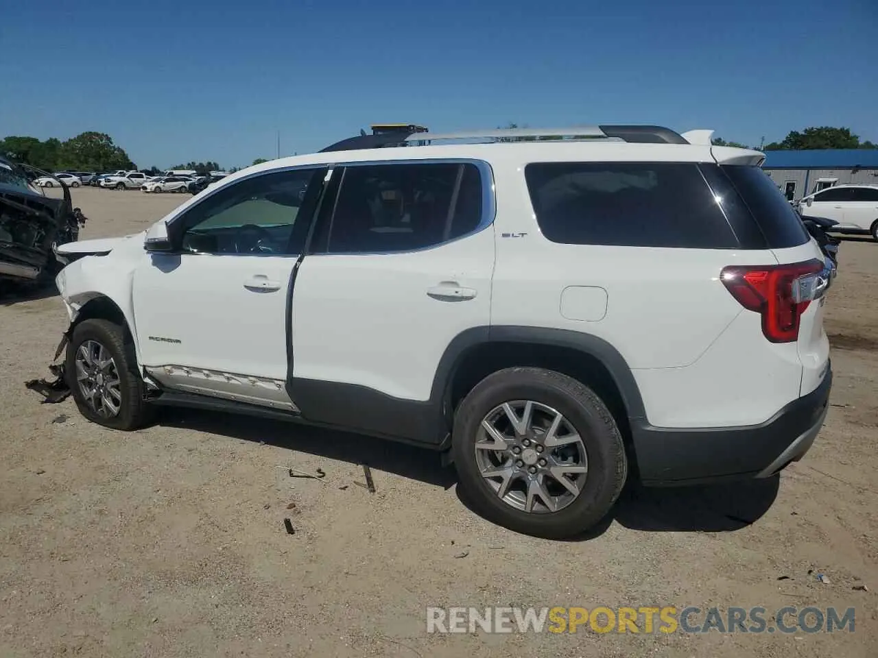 2 fotografías del automóvil dañado 1GKKNMLS1MZ223152 GMC ACADIA 2021